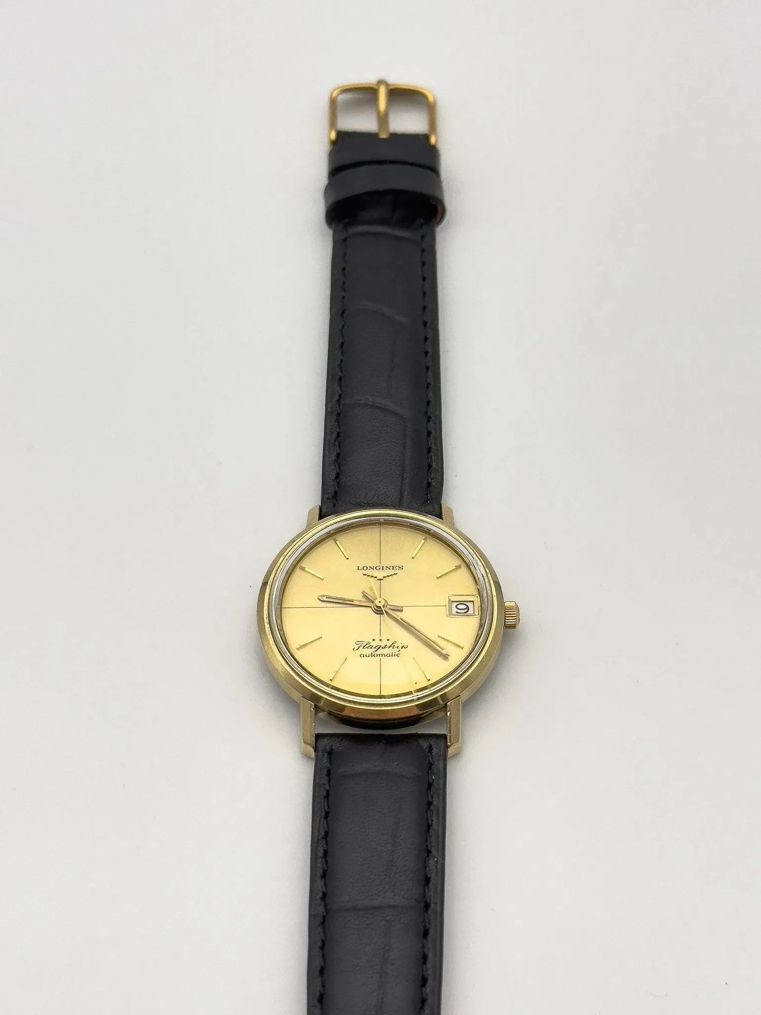 Longines - Flagship Or Jaune 18k - Papier - 1966 - Atelier Victor Paris - Vintage Watch Shop Dubai