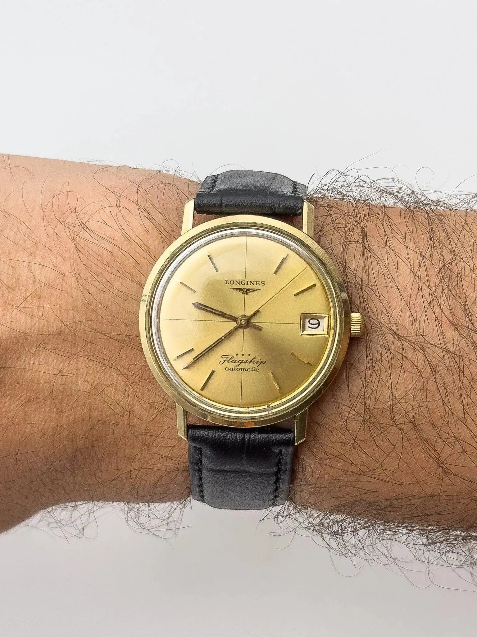 Longines - Flagship Or Jaune 18k - Papier - 1966 - Atelier Victor Paris - Vintage Watch Shop Dubai