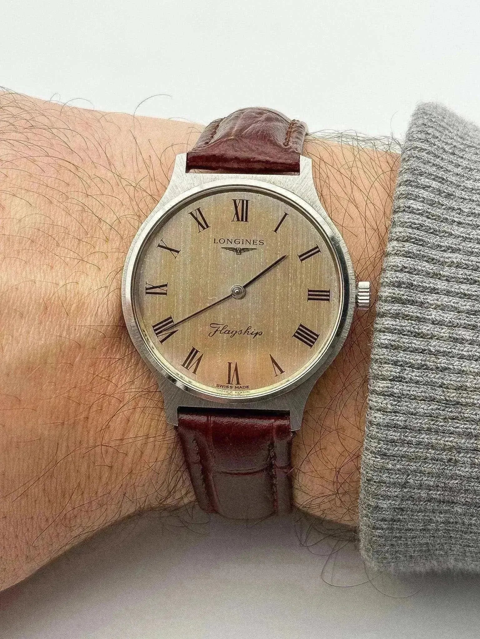 Longines - Flagship Silver Patine - 1970s - Atelier Victor