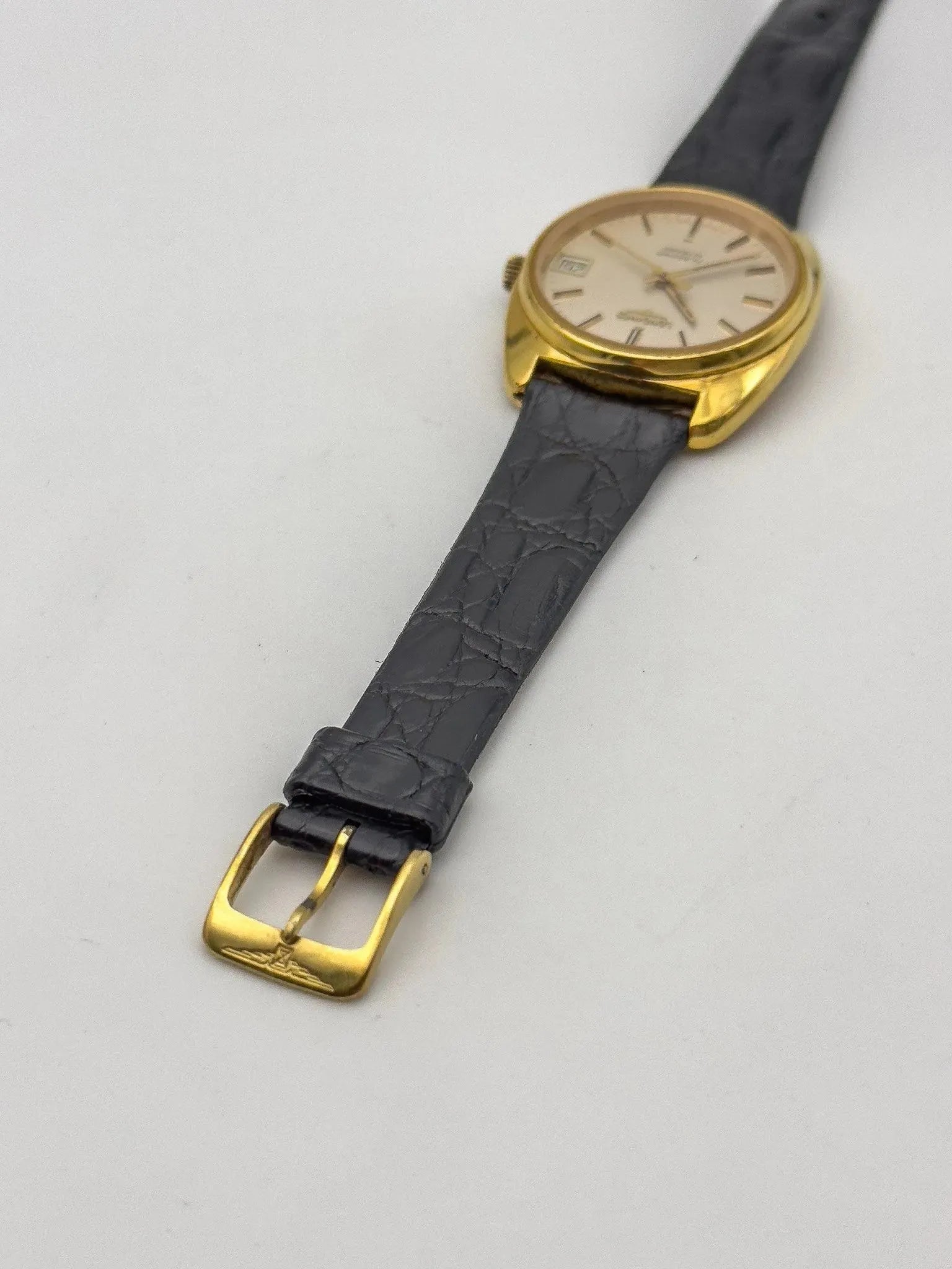 Longines - Flagship Ultronic Gold Plated - 1970s - Atelier Victor Paris - Vintage Watch Shop Dubai