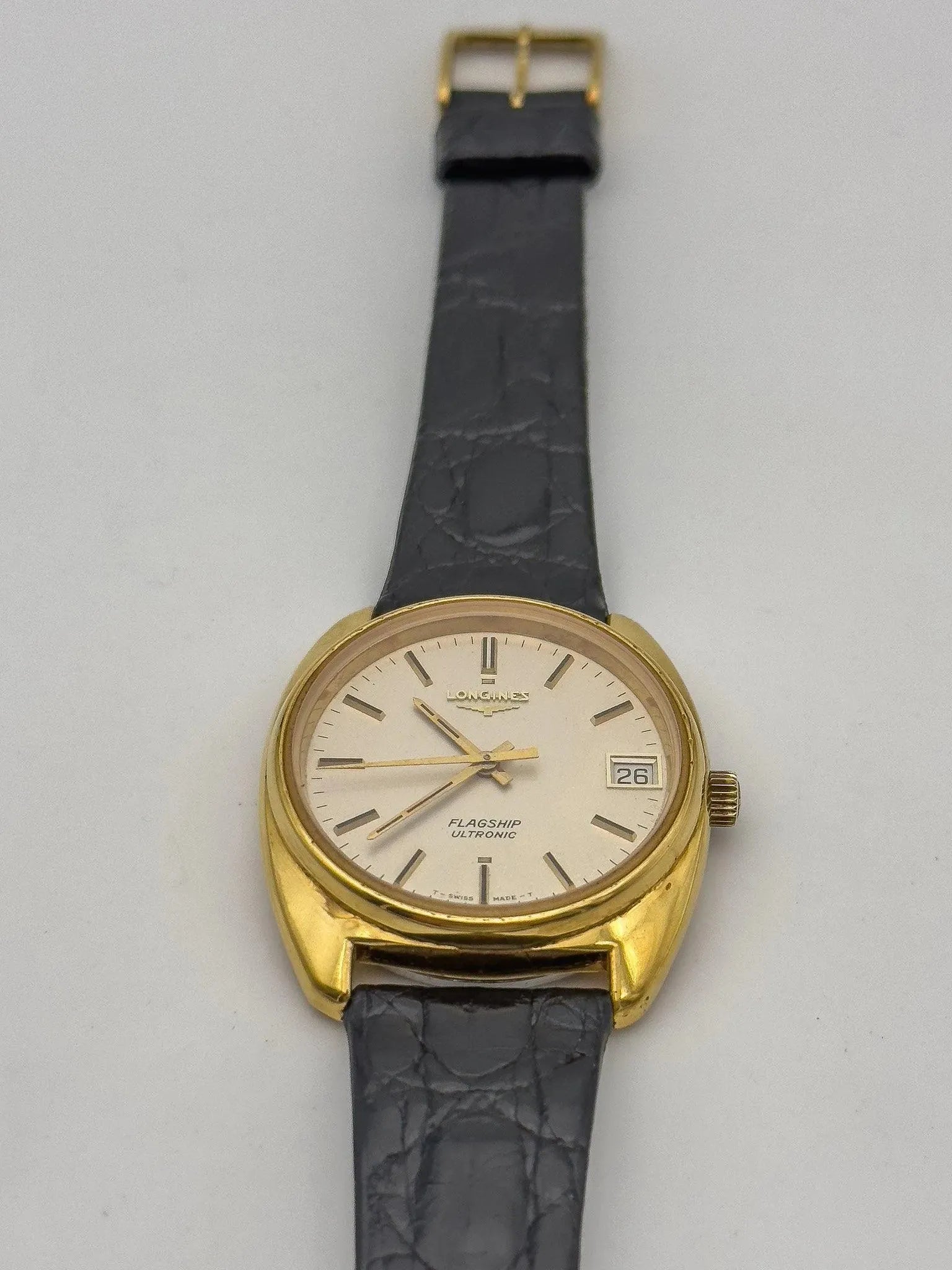 Longines - Flagship Ultronic Gold Plated - 1970s - Atelier Victor - Vintage  Shop