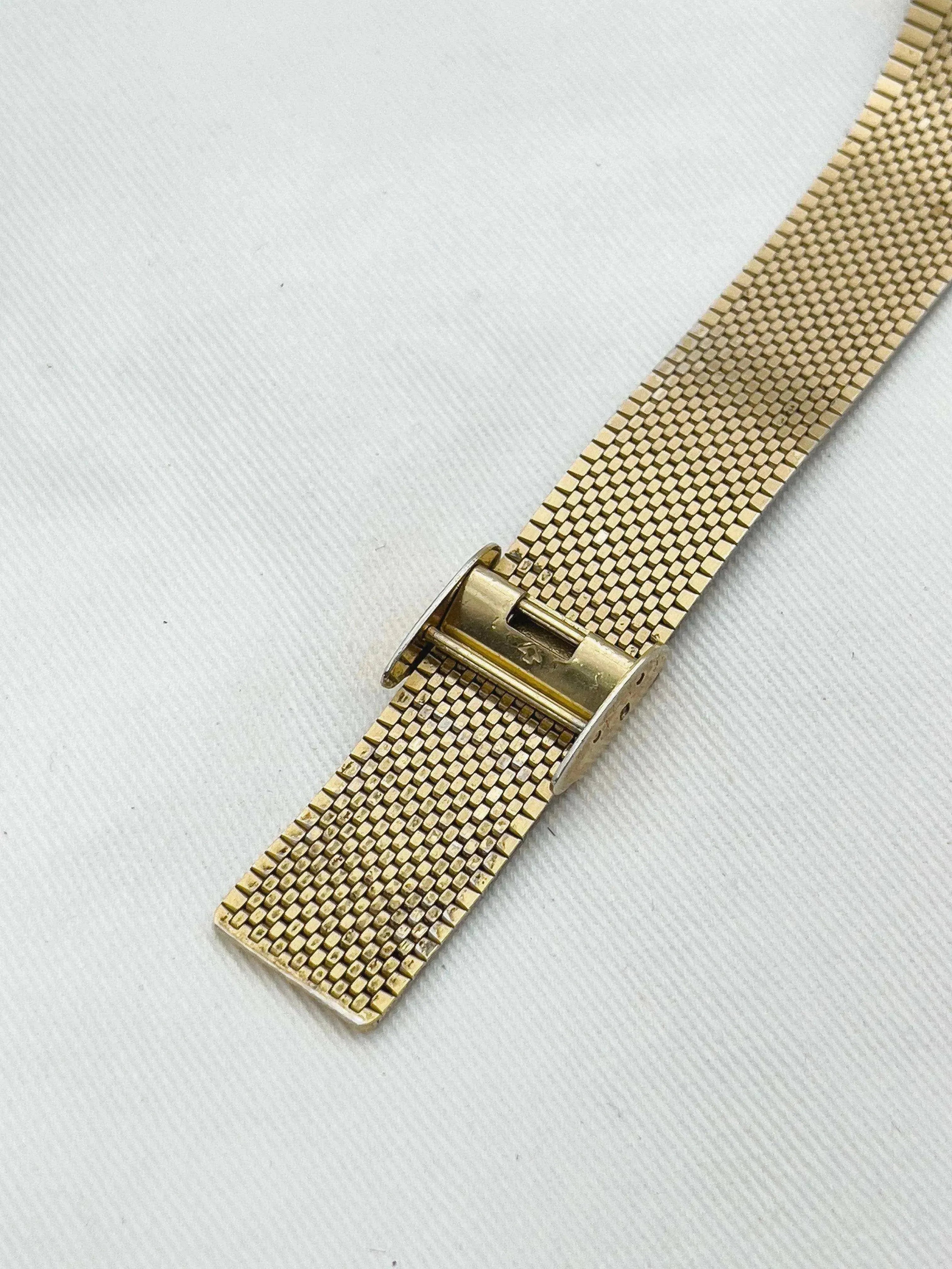Longines - Full Gold Date Quartz - 1980s - Atelier Victor Paris - Vintage Watch Shop Dubai