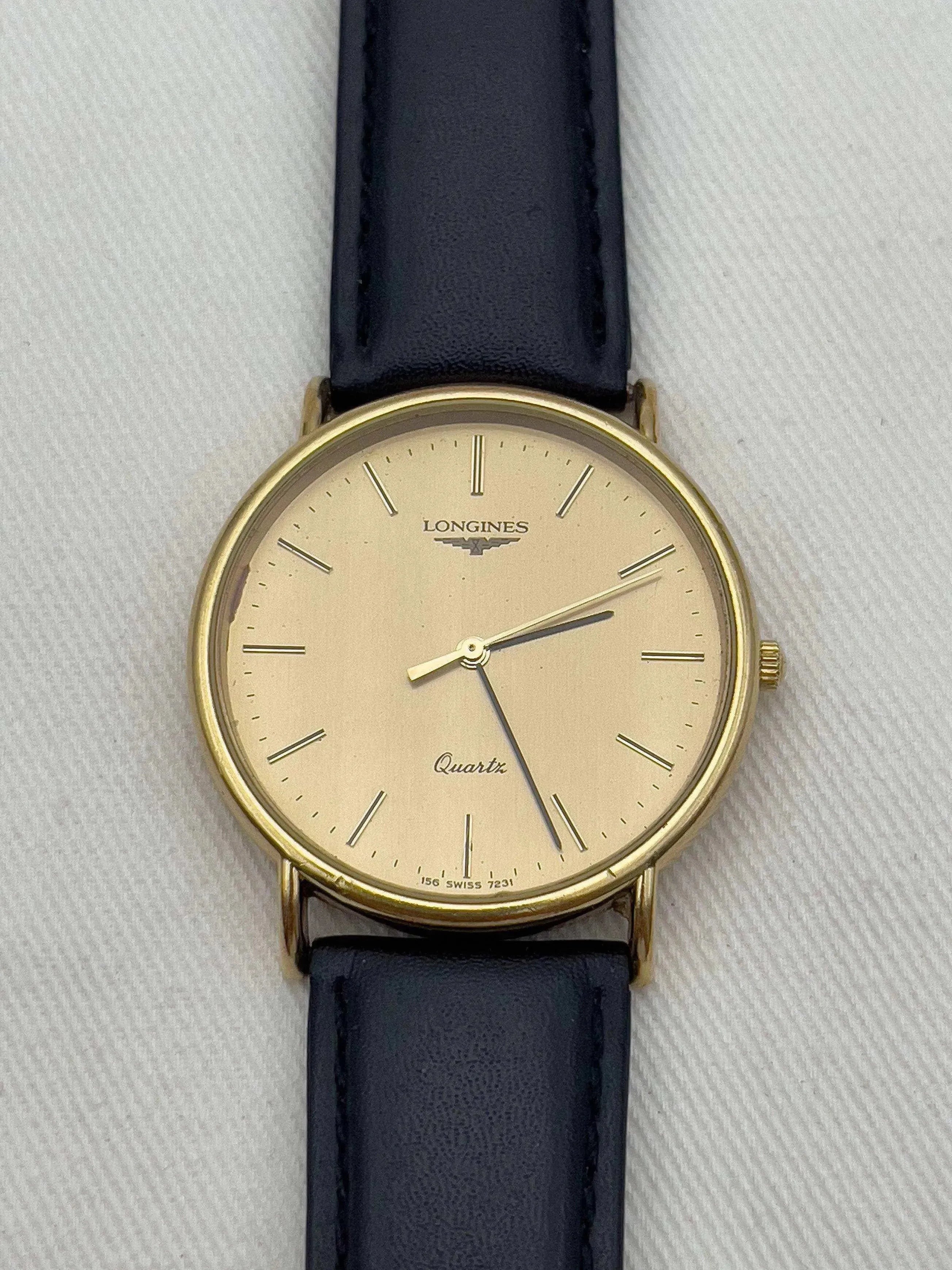 Longines - Gold Circle Index Baton - 1986 - Atelier Victor Paris - Vintage Watch Shop Dubai