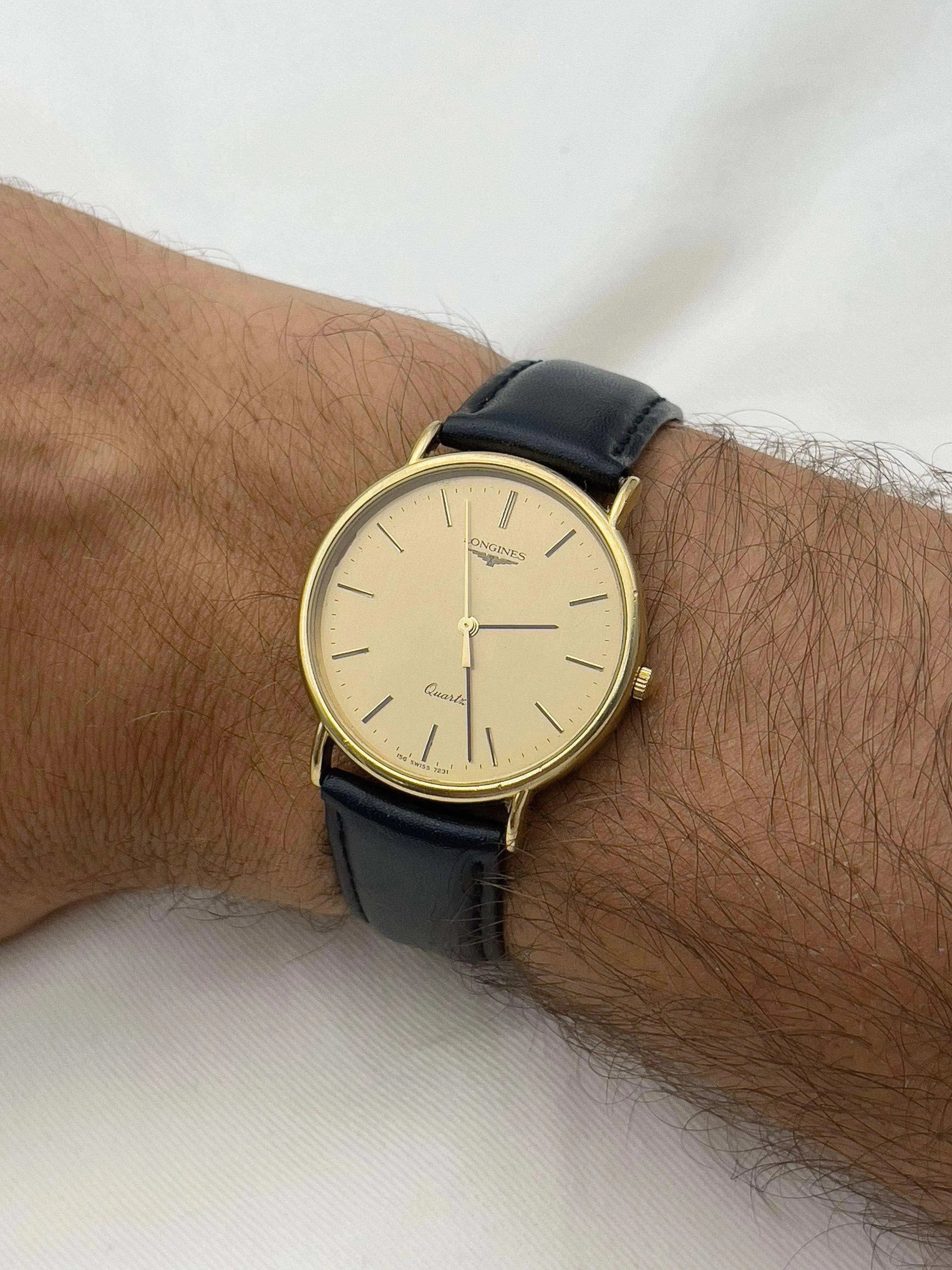 Longines - Gold Circle Index Baton - 1986 - Atelier Victor Paris - Vintage Watch Shop Dubai