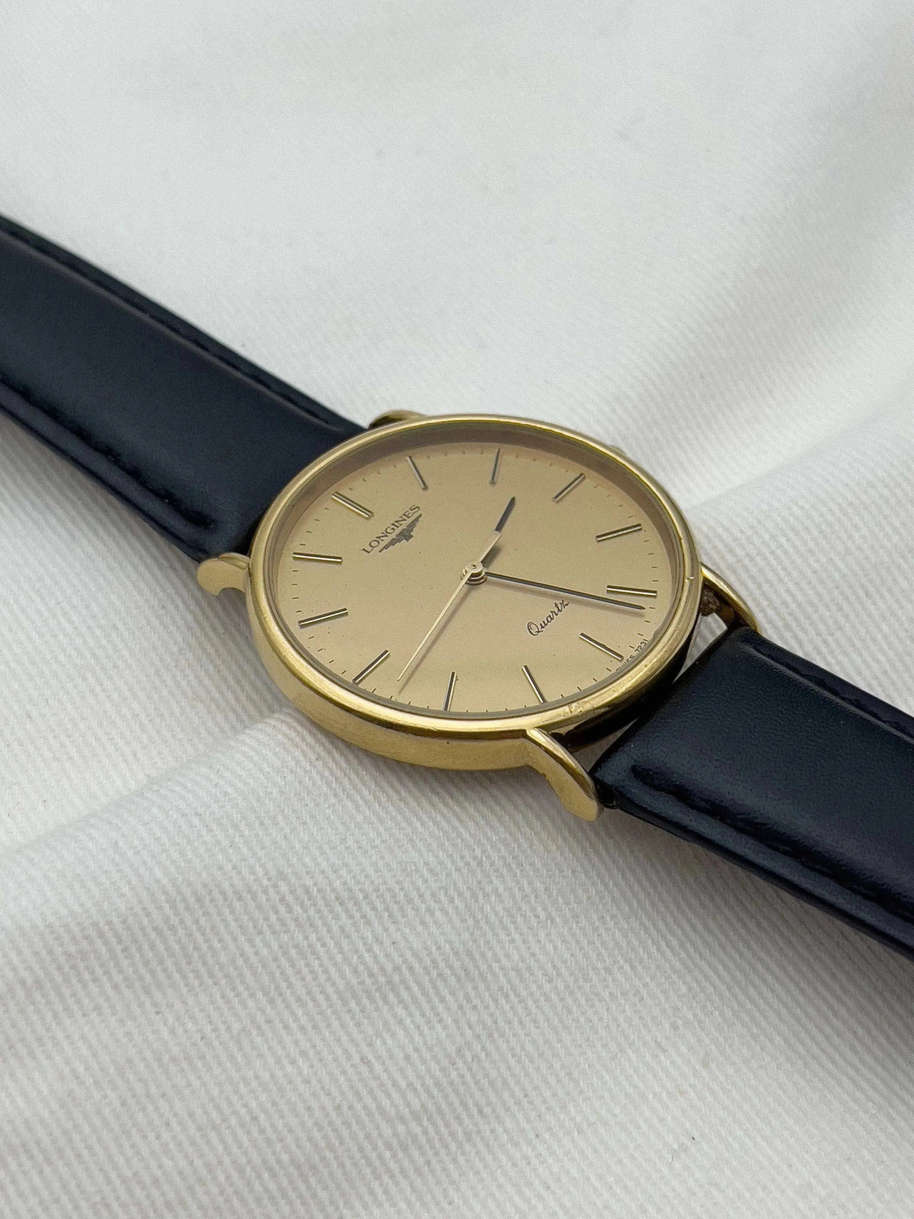 Longines - Gold Circle Index Baton - 1986 - Atelier Victor Paris - Vintage Watch Shop Dubai
