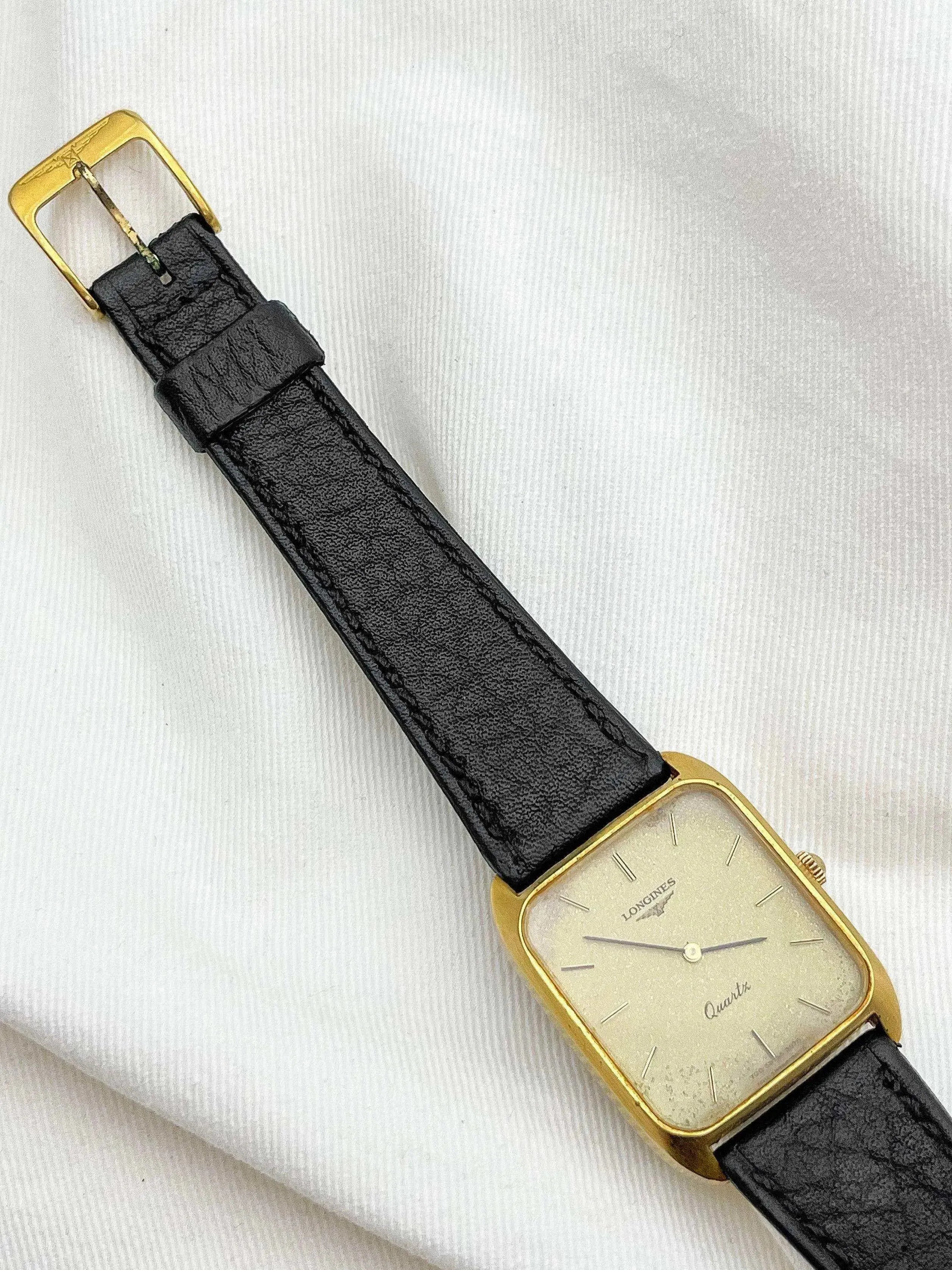 Longines - Gold Dust Patine - 1980 - Atelier Victor Paris - Vintage Watch Shop Dubai