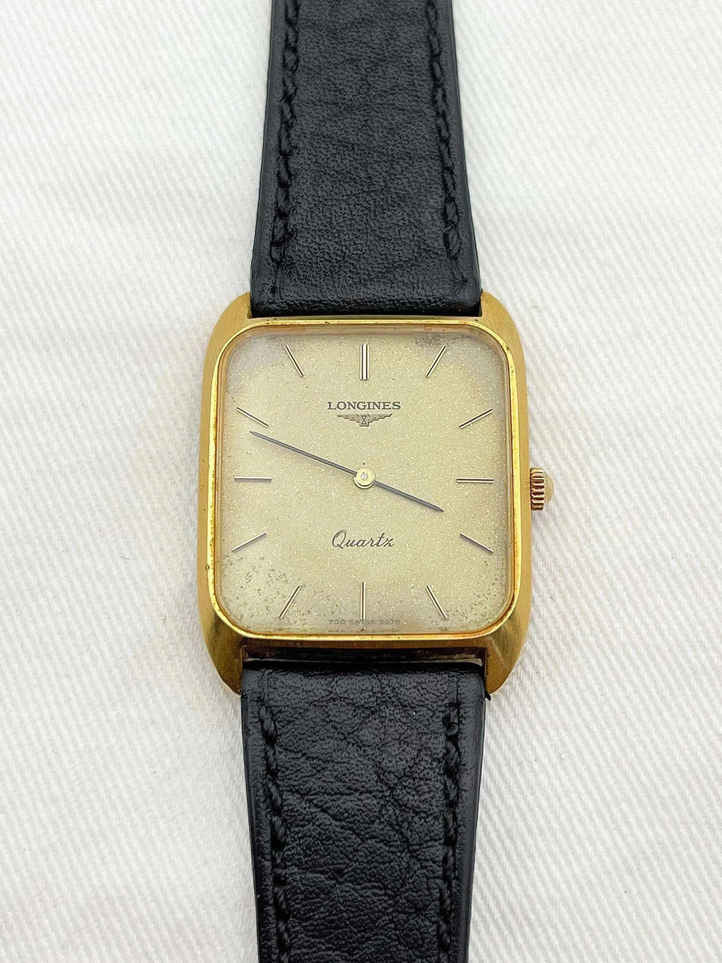 Longines - Gold Dust Patine - 1980 - Atelier Victor Paris - Vintage Watch Shop Dubai