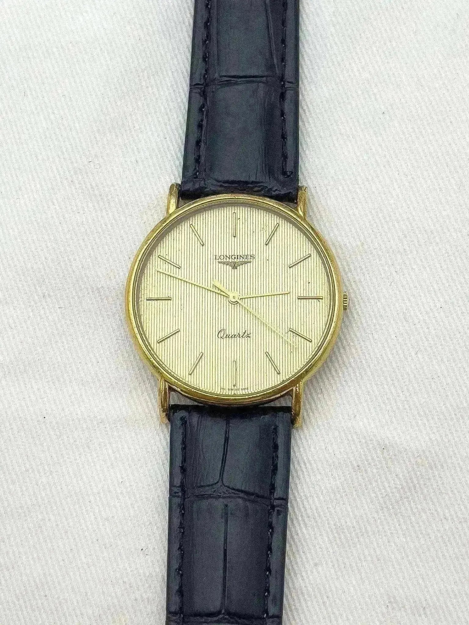 Longines - Gold Tapissé - 1984