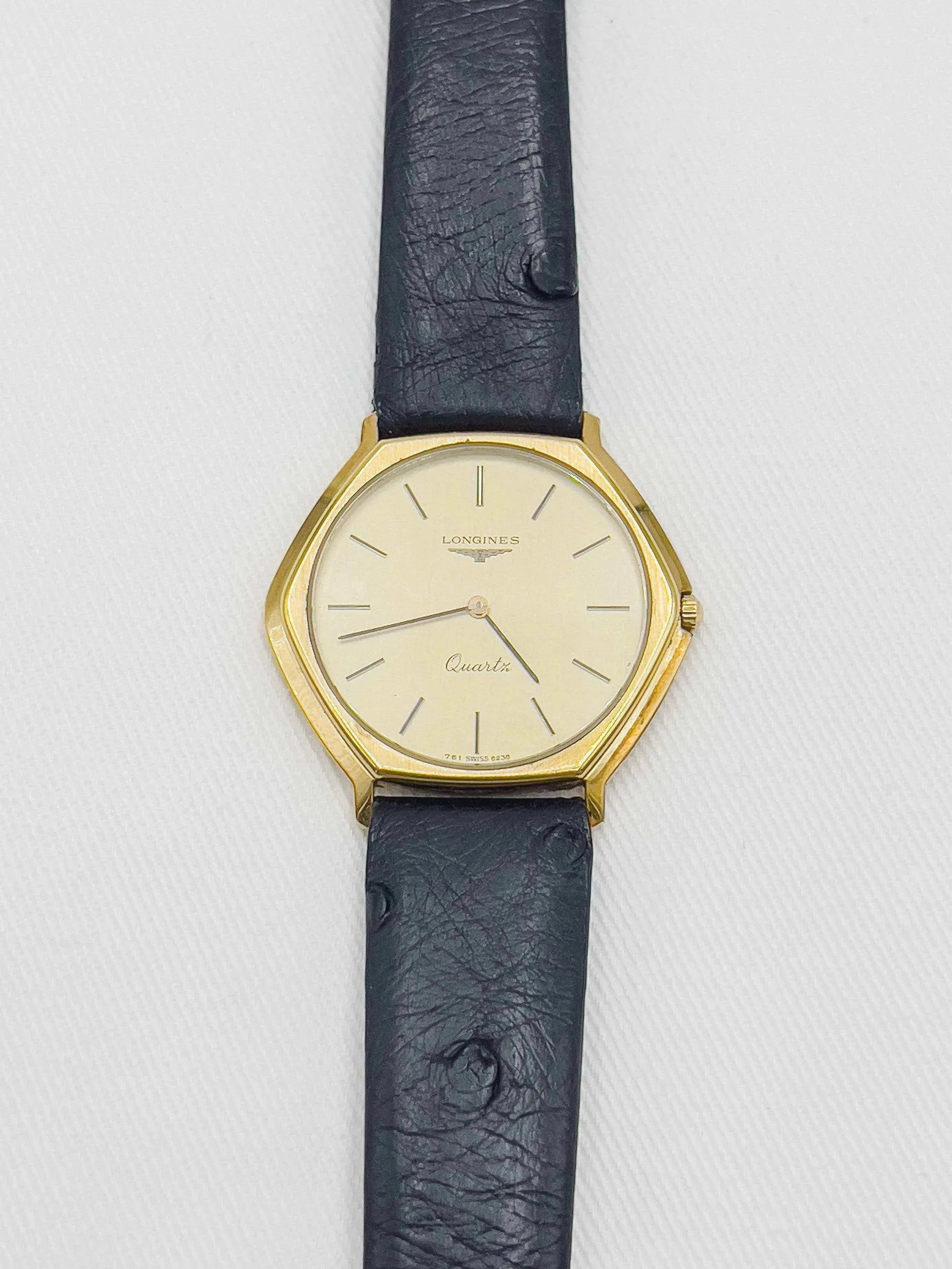Longines - Hexagone Gold - 1979 - Atelier Victor Paris - Vintage Watch Shop Dubai