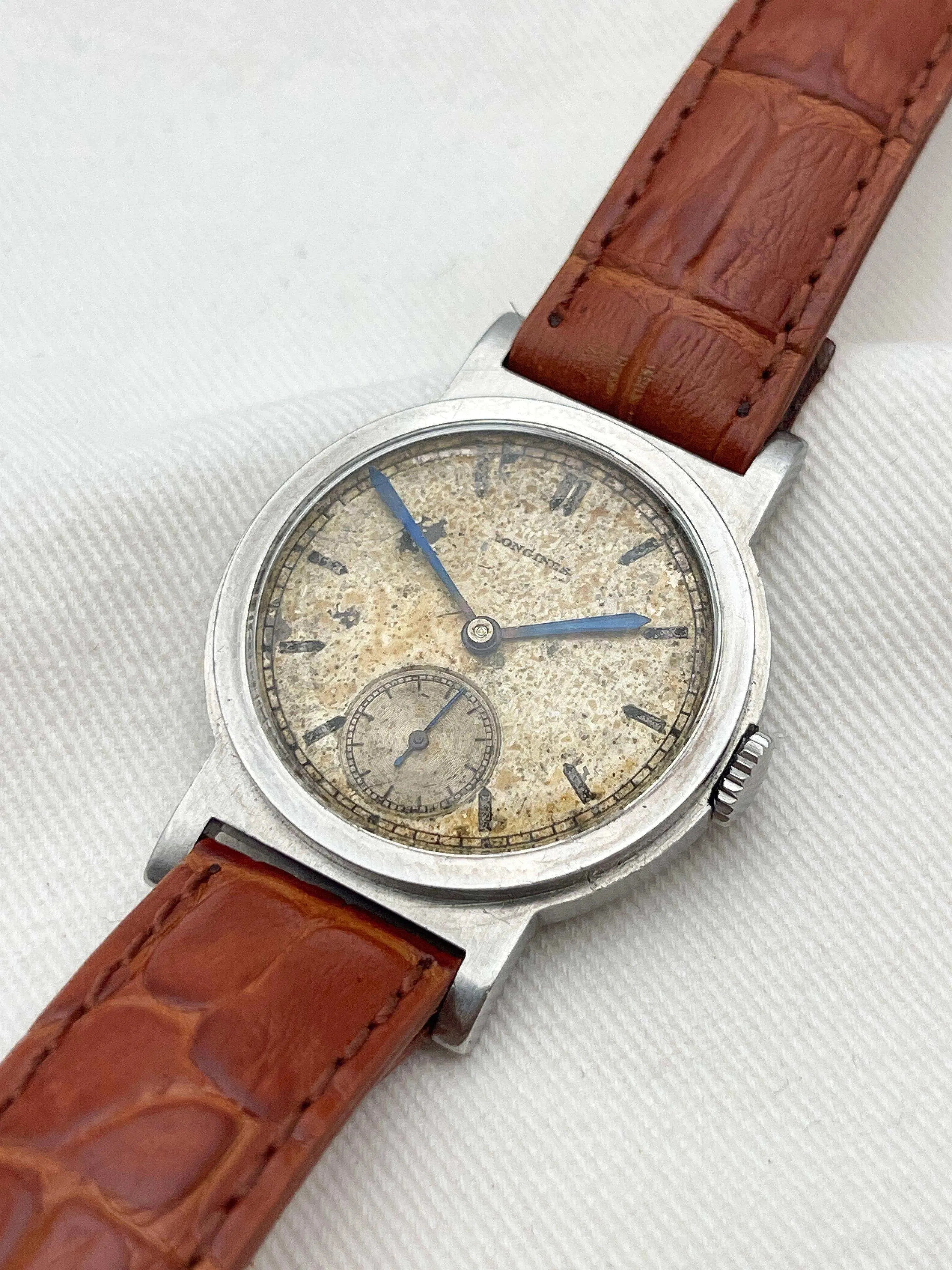 Longines - Index Bleutés Patine - Extrait des archives - 1937 - Atelier Victor Paris - Vintage Watch Shop Dubai