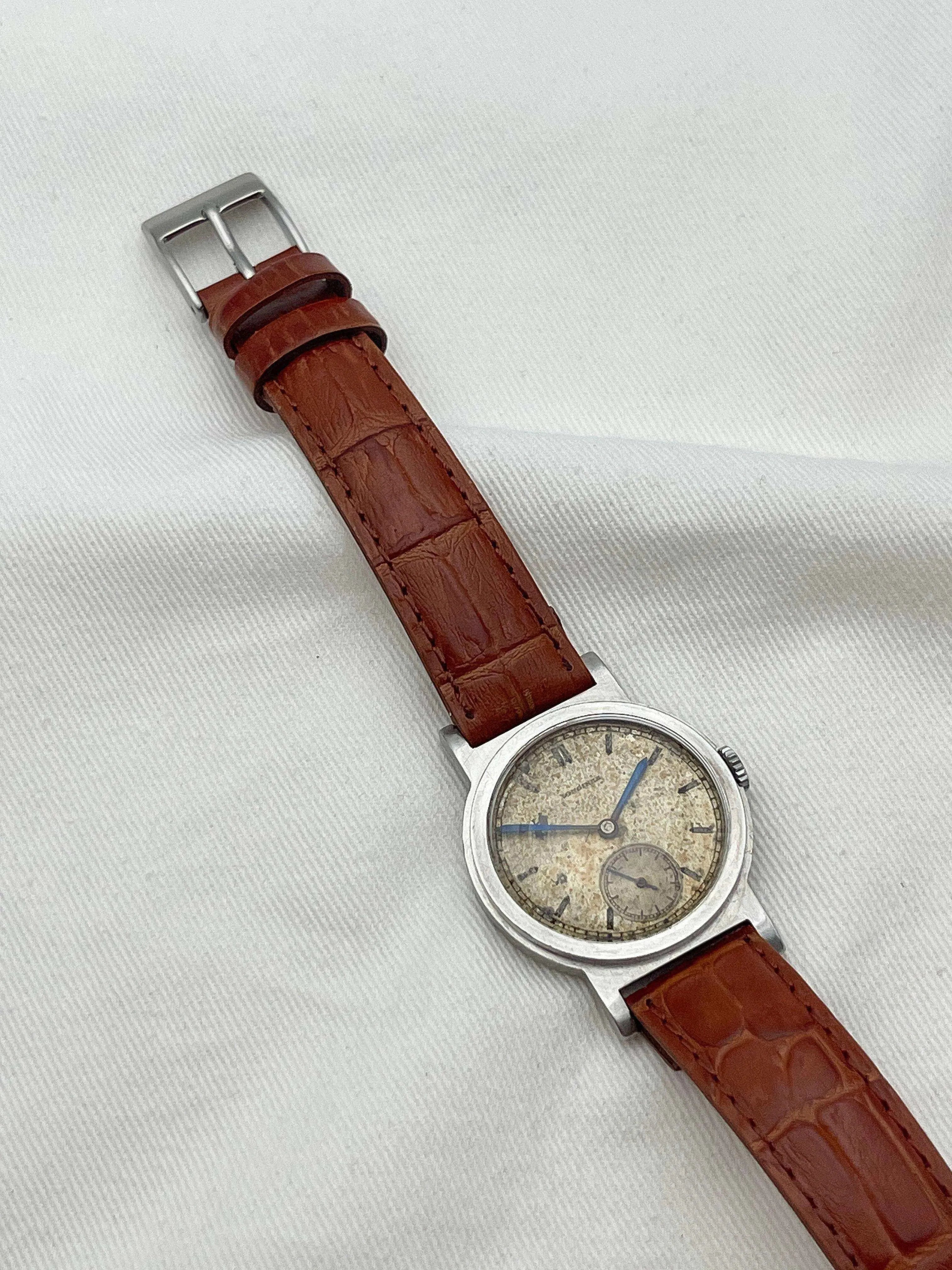 Longines - Index Bleutés Patine - Extrait des archives - 1937 - Atelier Victor Paris - Vintage Watch Shop Dubai