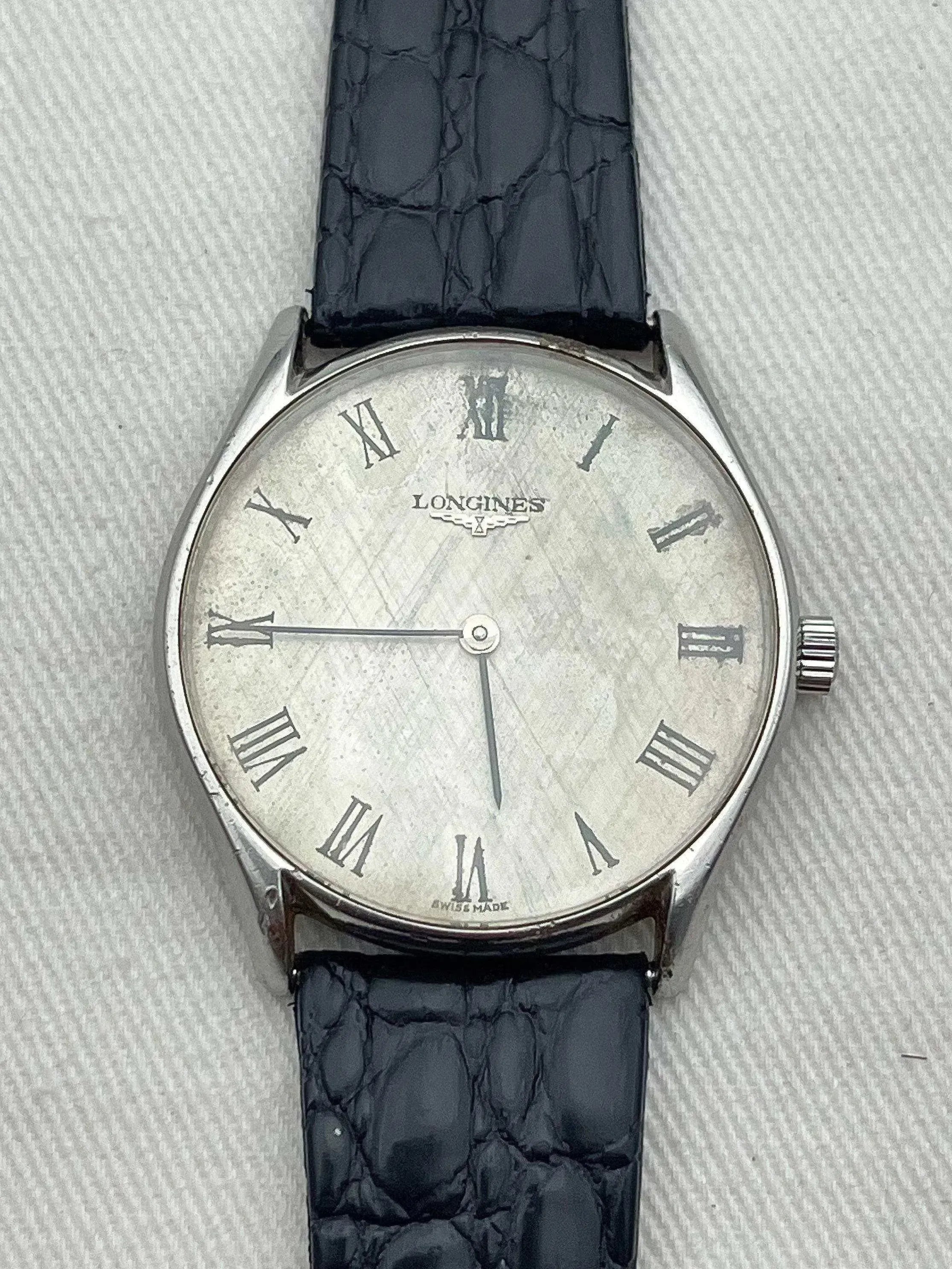 Longines - Index Romain Lin Acier - 1977 - Atelier Victor