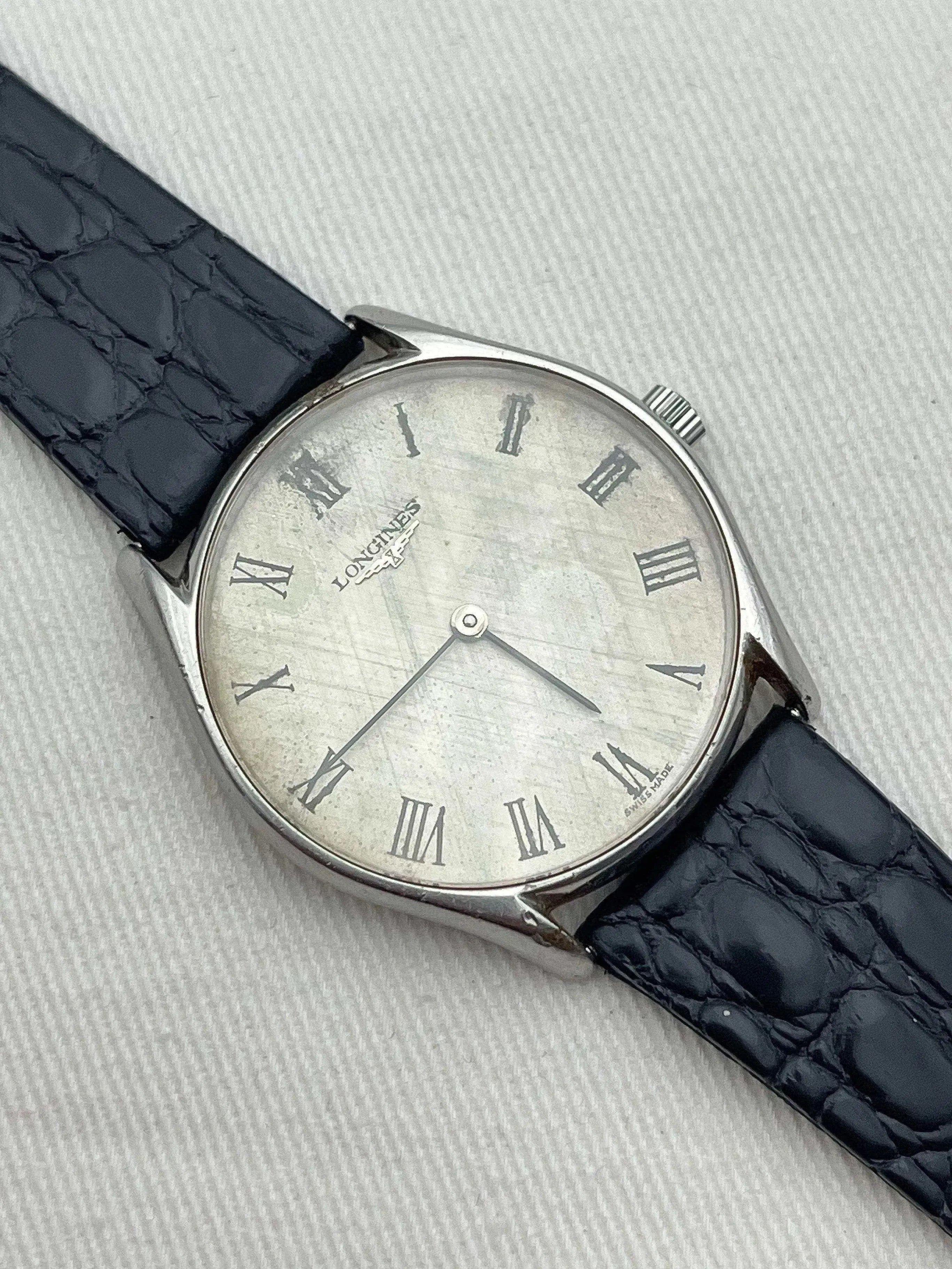 Longines - Index Romain Lin Acier - 1977 - Atelier Victor