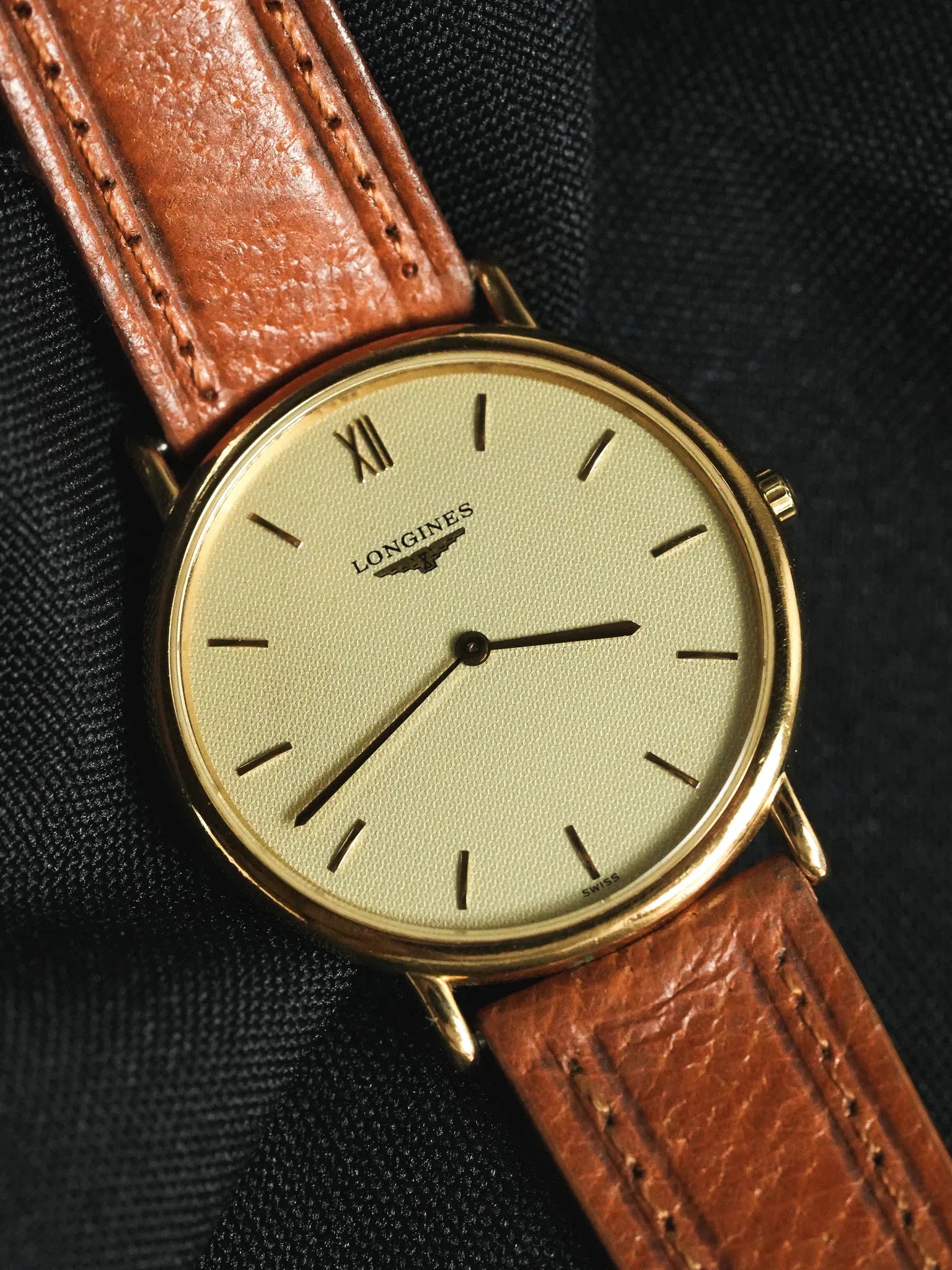 Longines - La Grande Classique Ronde Or Extra plate - 1990s - Atelier Victor