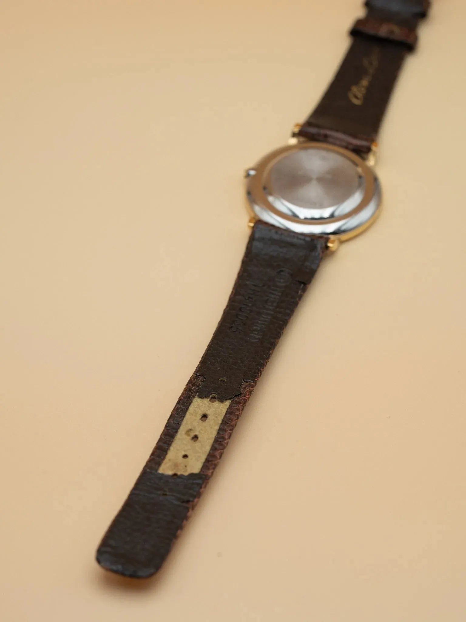 Longines - Li Quartz Cadran lin Plaque Or - Papier - 1985 - Atelier Victor Paris - Vintage Watch Shop Dubai