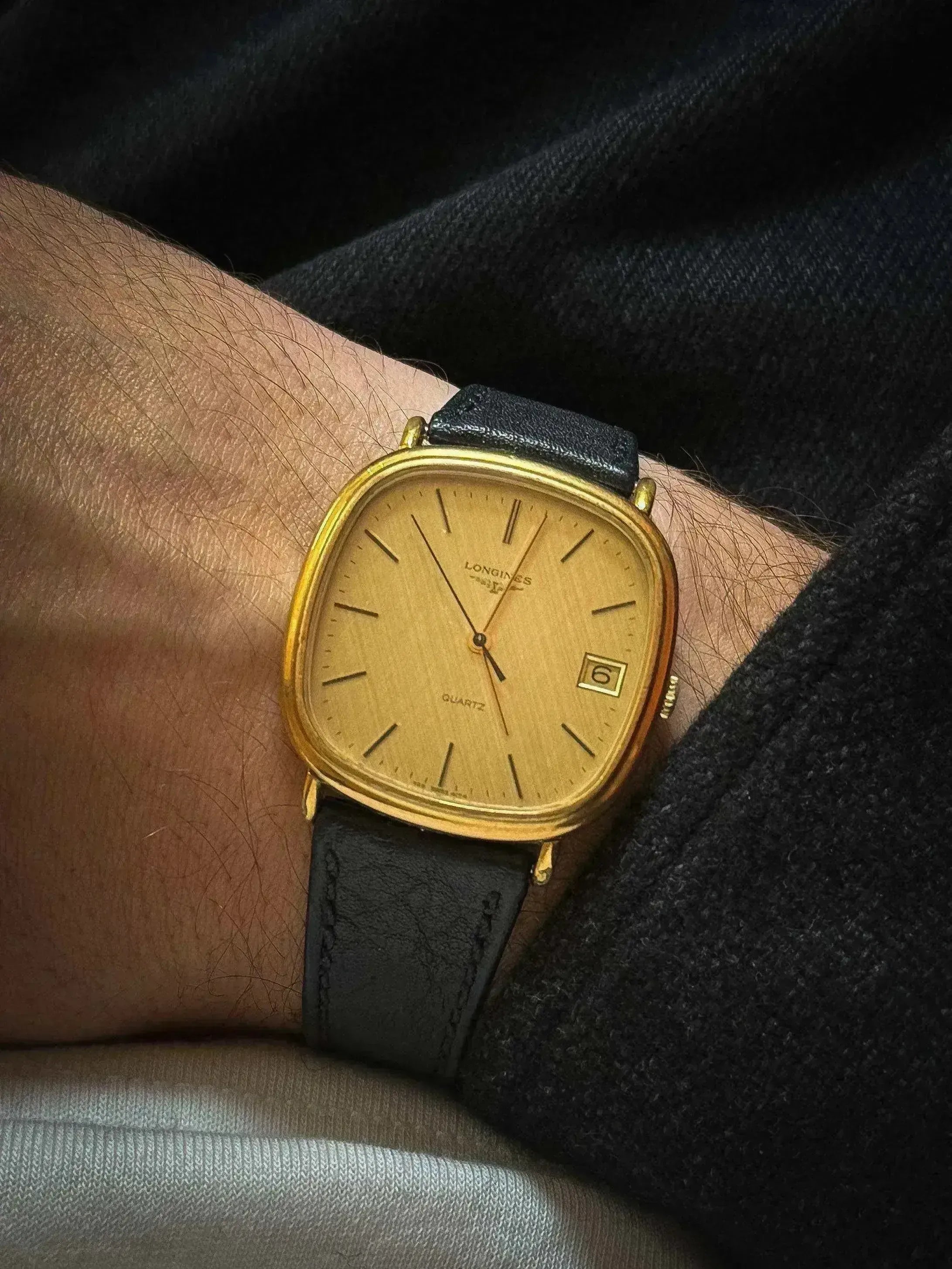 Longines - Lin Carré Or - 1980s - Atelier Victor