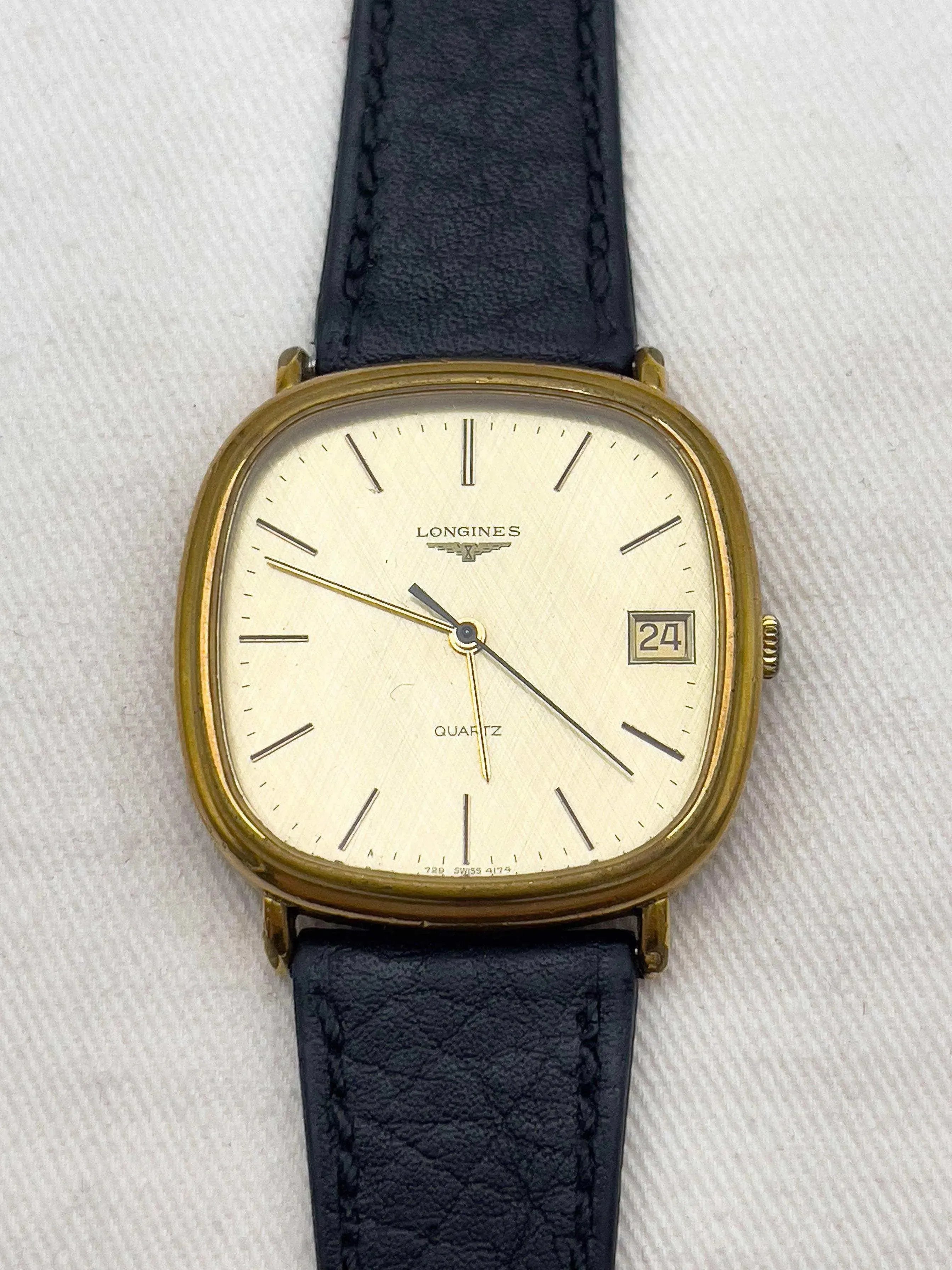 Longines - Linen Square - 1980s - Atelier Victor - Vintage  Shop
