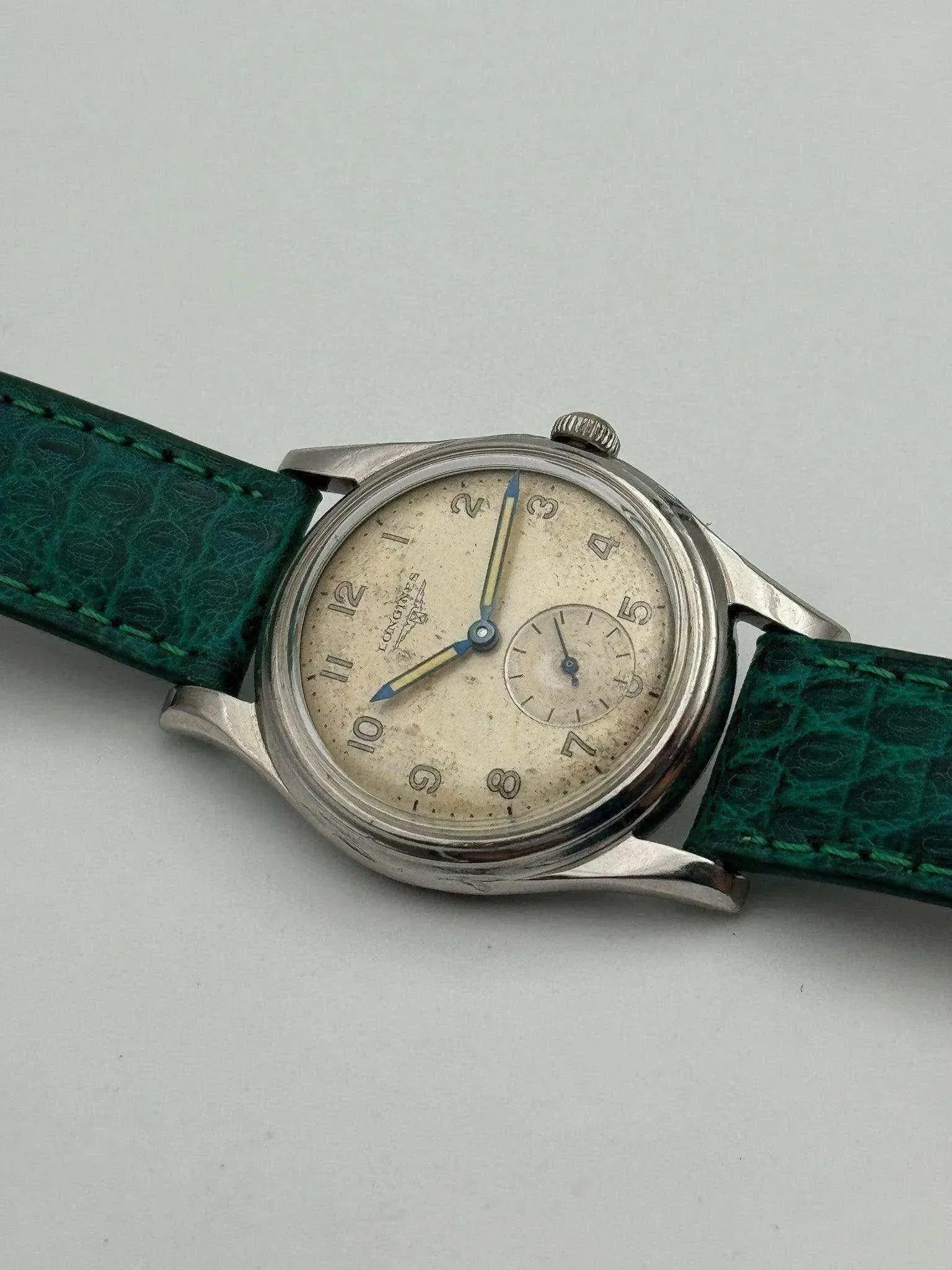 Longines - Militaire Patine - Extrait d'archives - 1951 - Atelier Victor