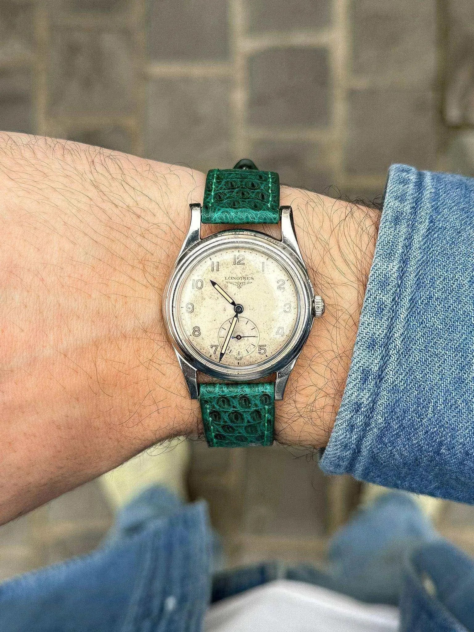 Longines - Militaire Patine - Extrait d'archives - 1951 - Atelier Victor Paris - Vintage Watch Shop Dubai