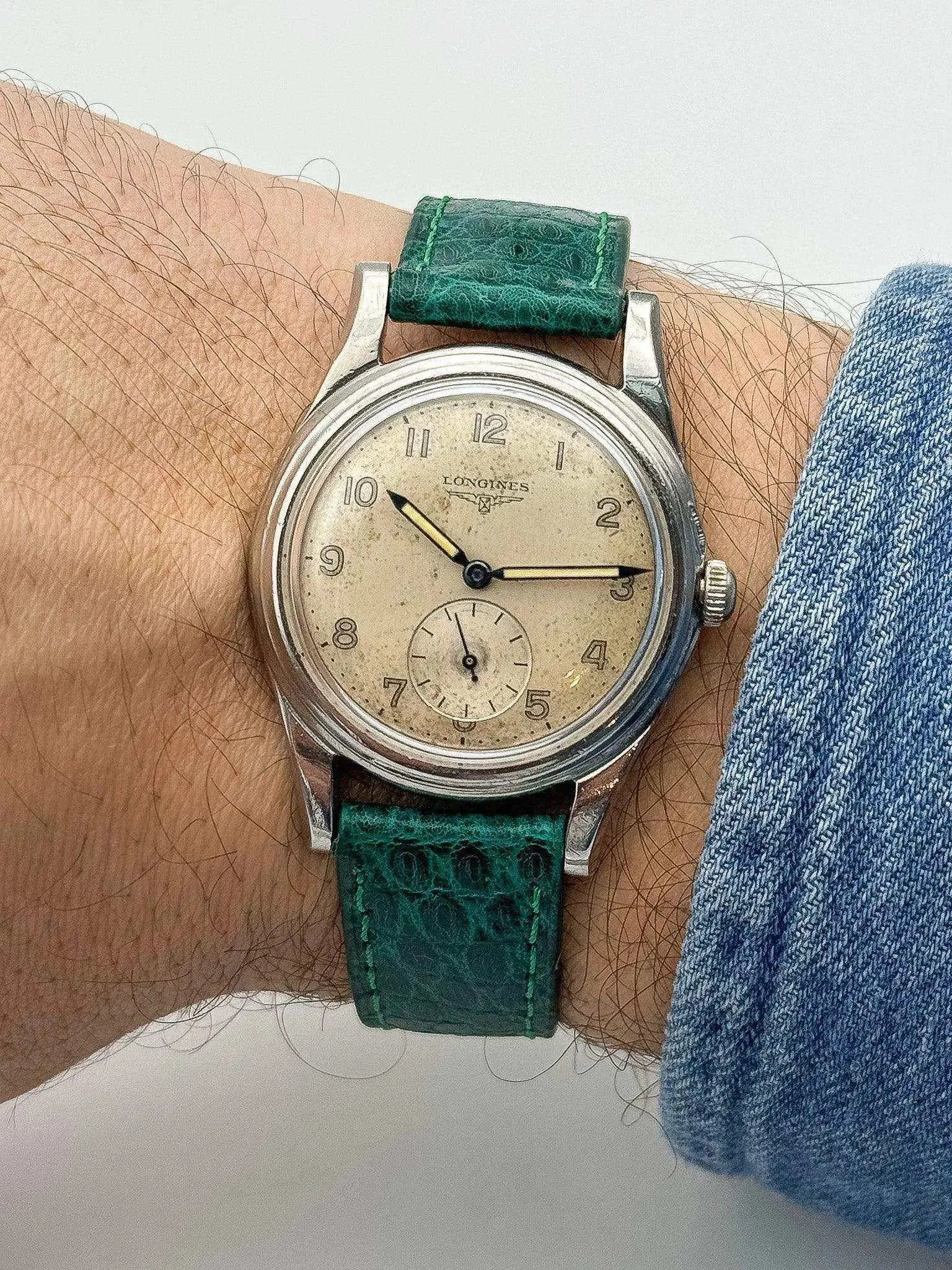 Longines - Militaire Patine - Extrait d'archives - 1951 - Atelier Victor Paris - Vintage Watch Shop Dubai
