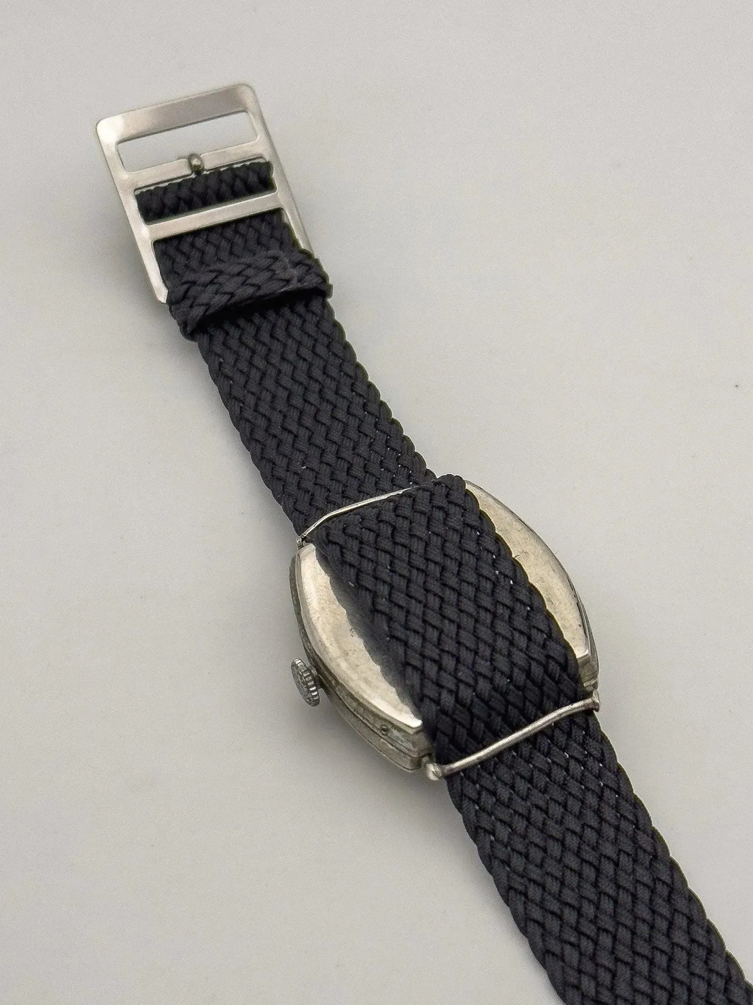Longines - Military Tonneau Enamel Dial - 1913 - Atelier Victor