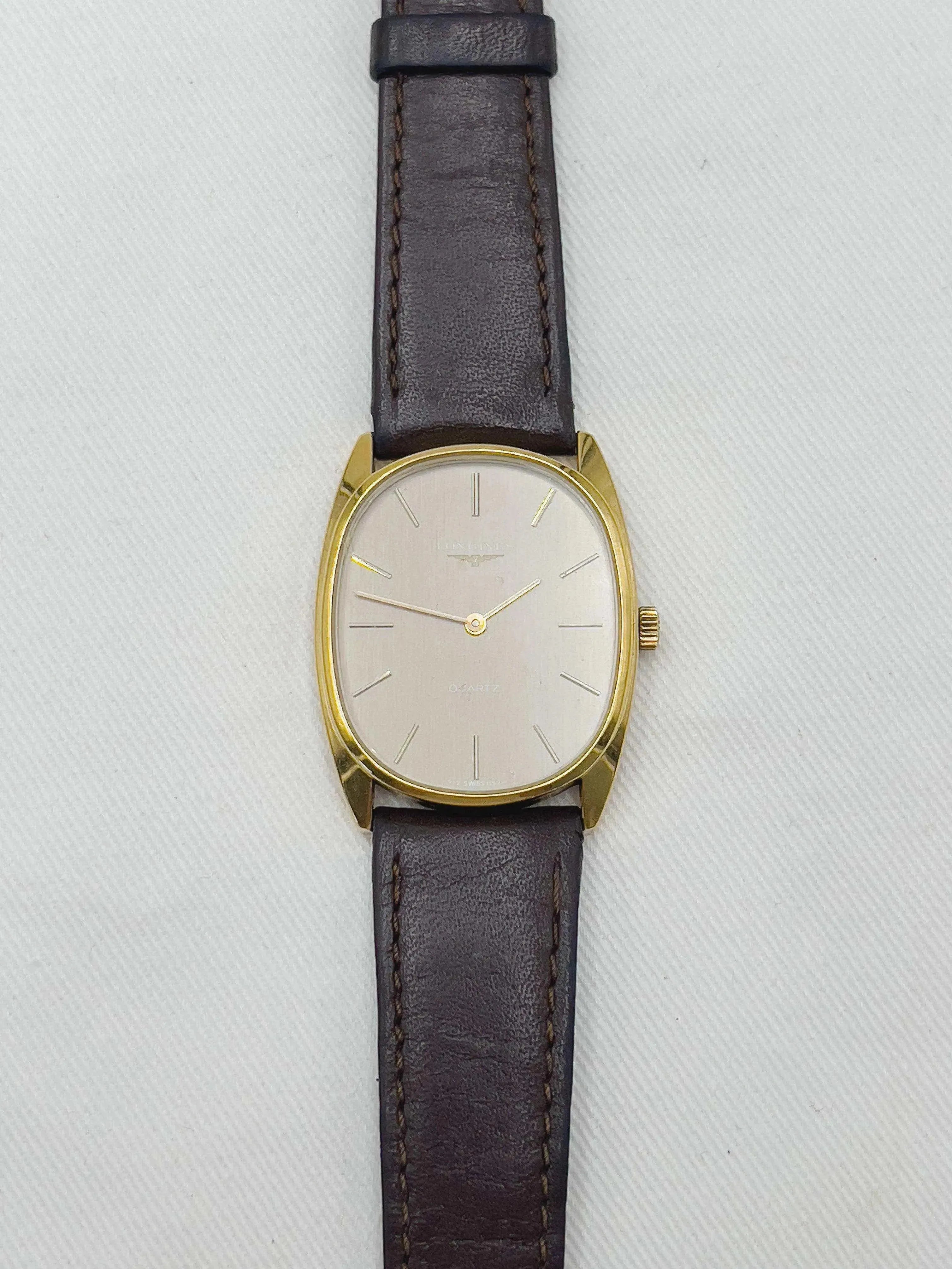 Longines - Moka Gold - 1979 - Atelier Victor Paris - Vintage Watch Shop Dubai