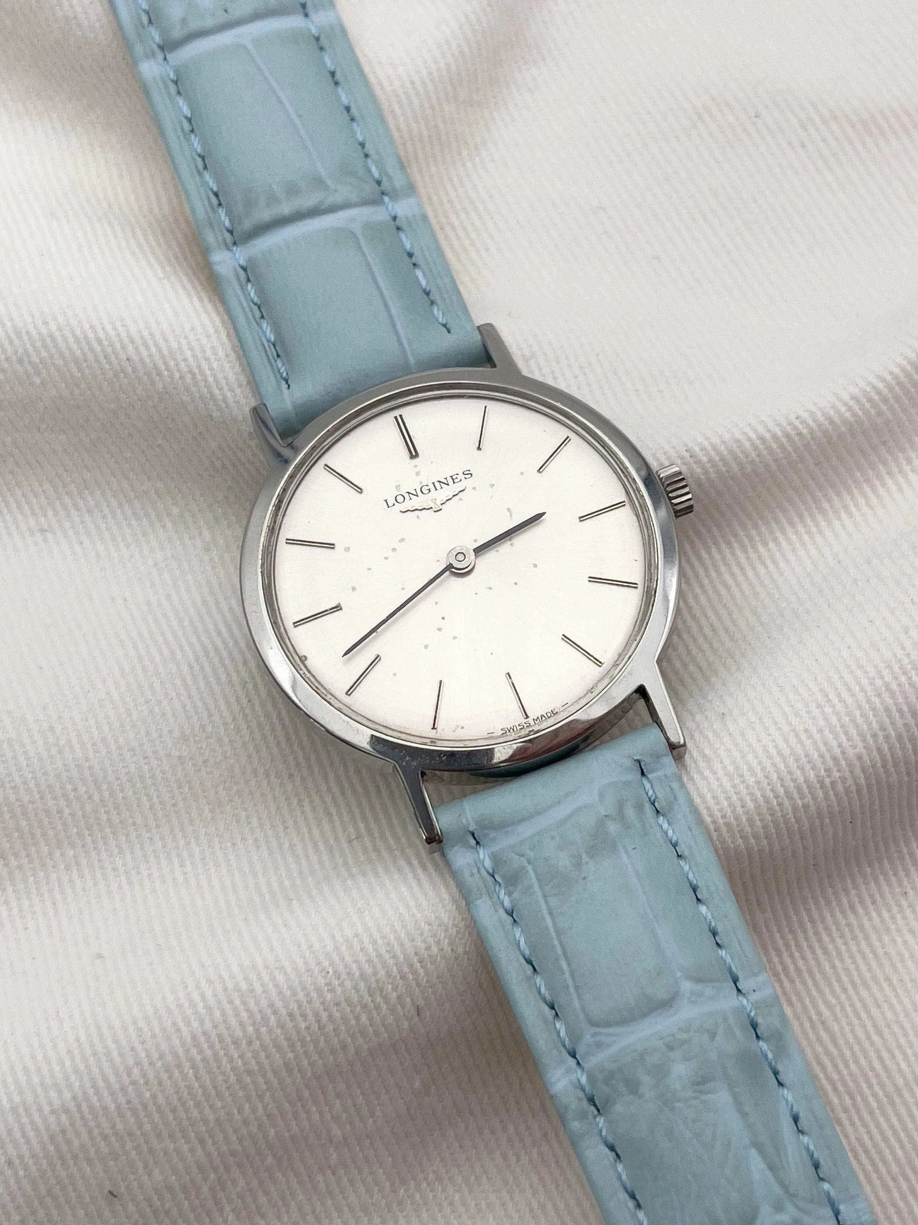 Longines - Montre habillée mécanique Index Noir - 1975 - Atelier Victor