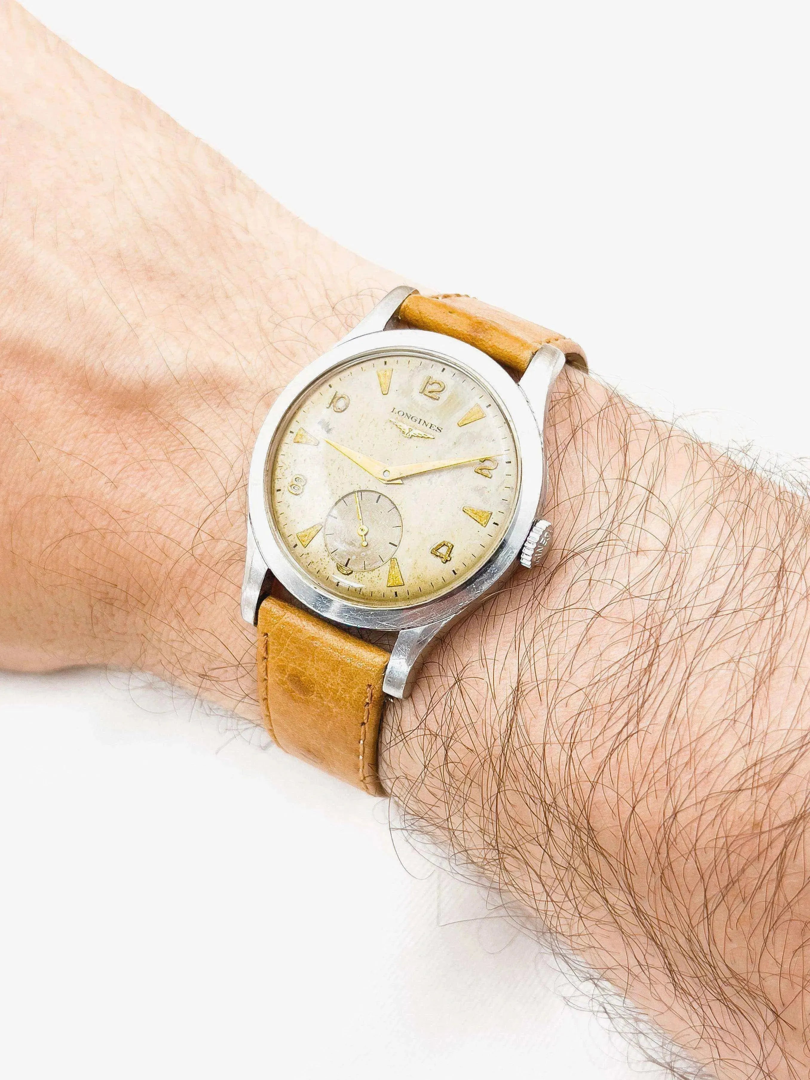 Longines - Patine Petite Seconde - 1954 - Atelier Victor Paris - Vintage Watch Shop Dubai