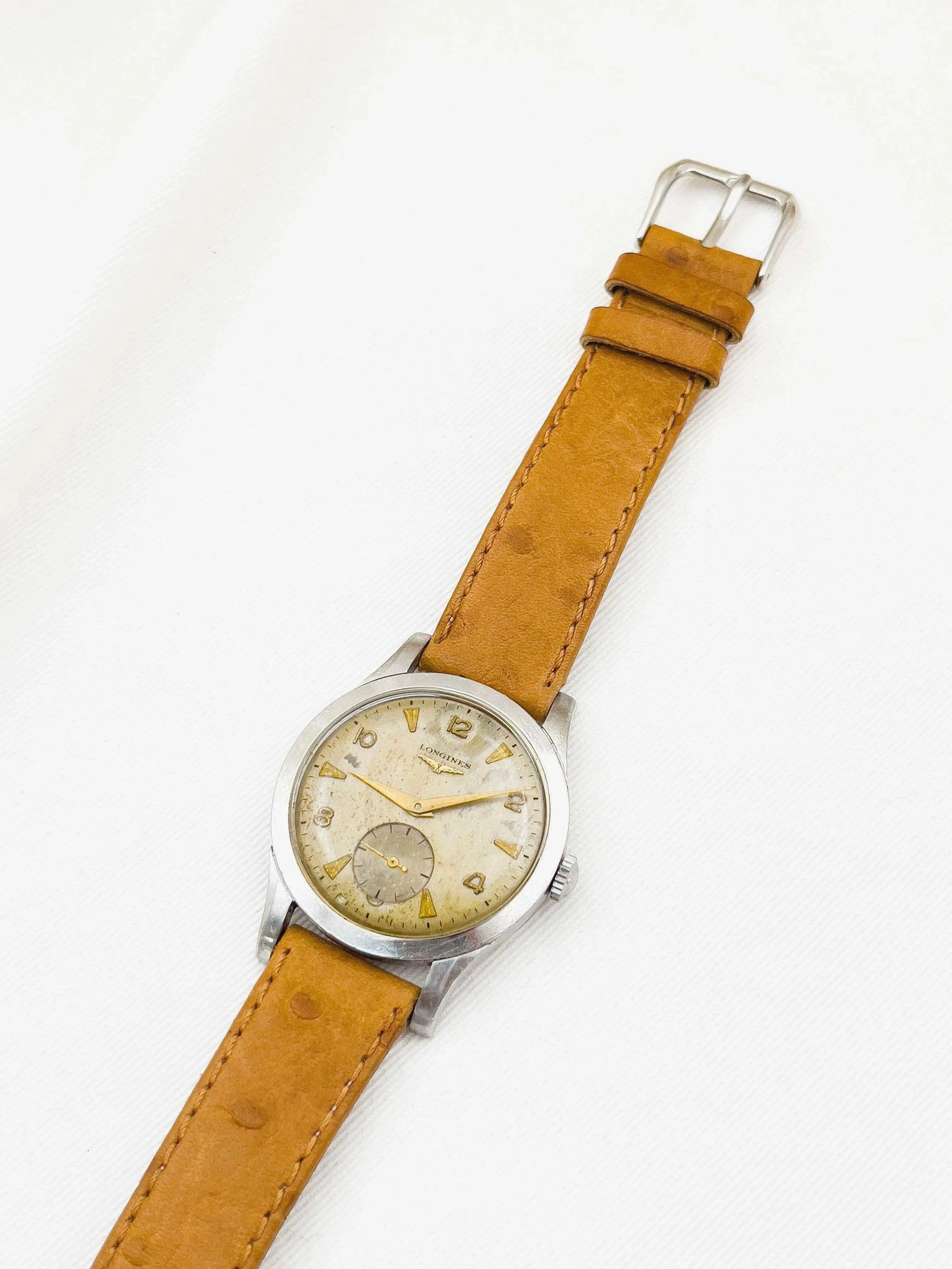 Longines - Patine Petite Seconde - 1954 - Atelier Victor Paris - Vintage Watch Shop Dubai