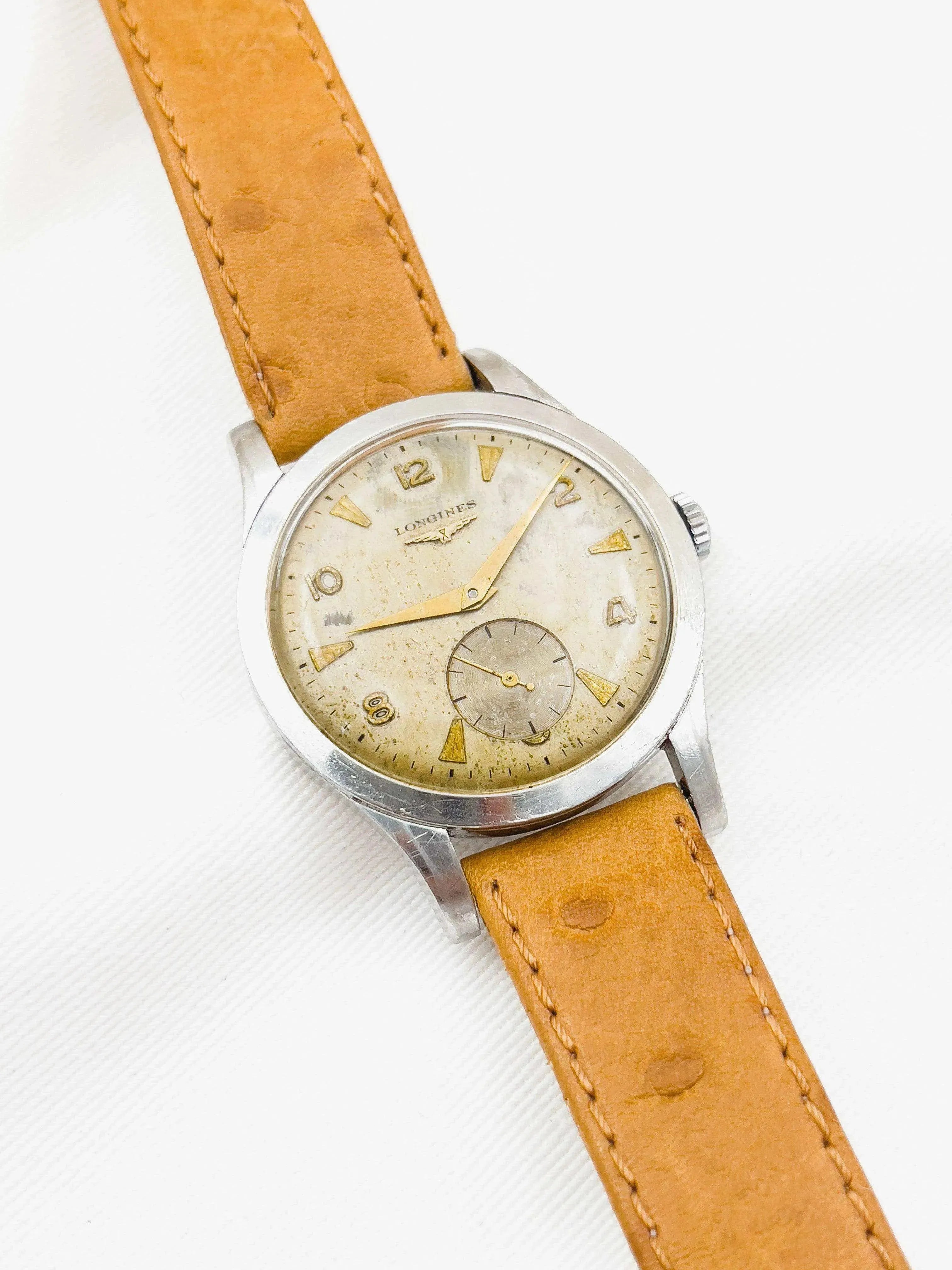 Longines - Patine Petite Seconde - 1954 - Atelier Victor Paris - Vintage Watch Shop Dubai