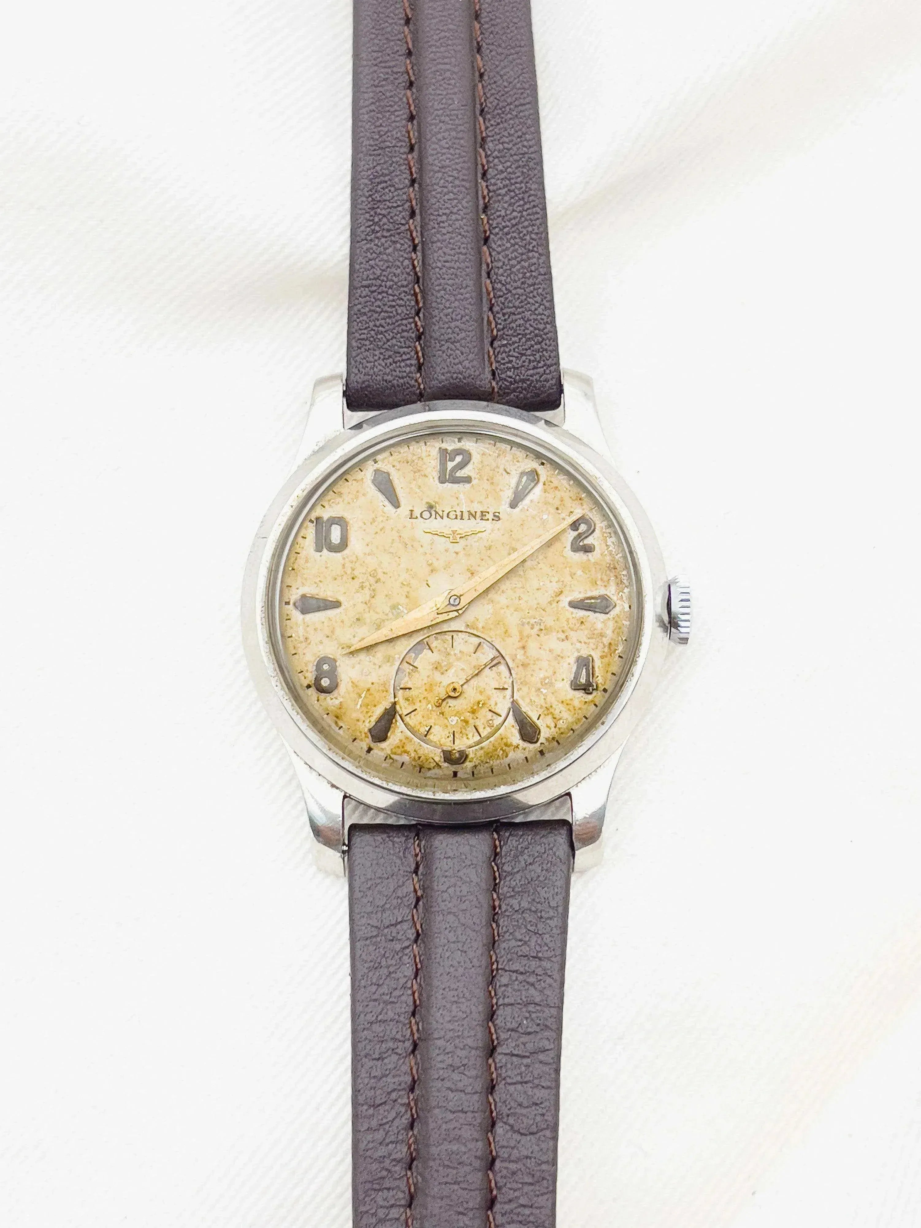 Longines - Patiné Petite Seconde - 1956 - Atelier Victor - Vintage  Shop