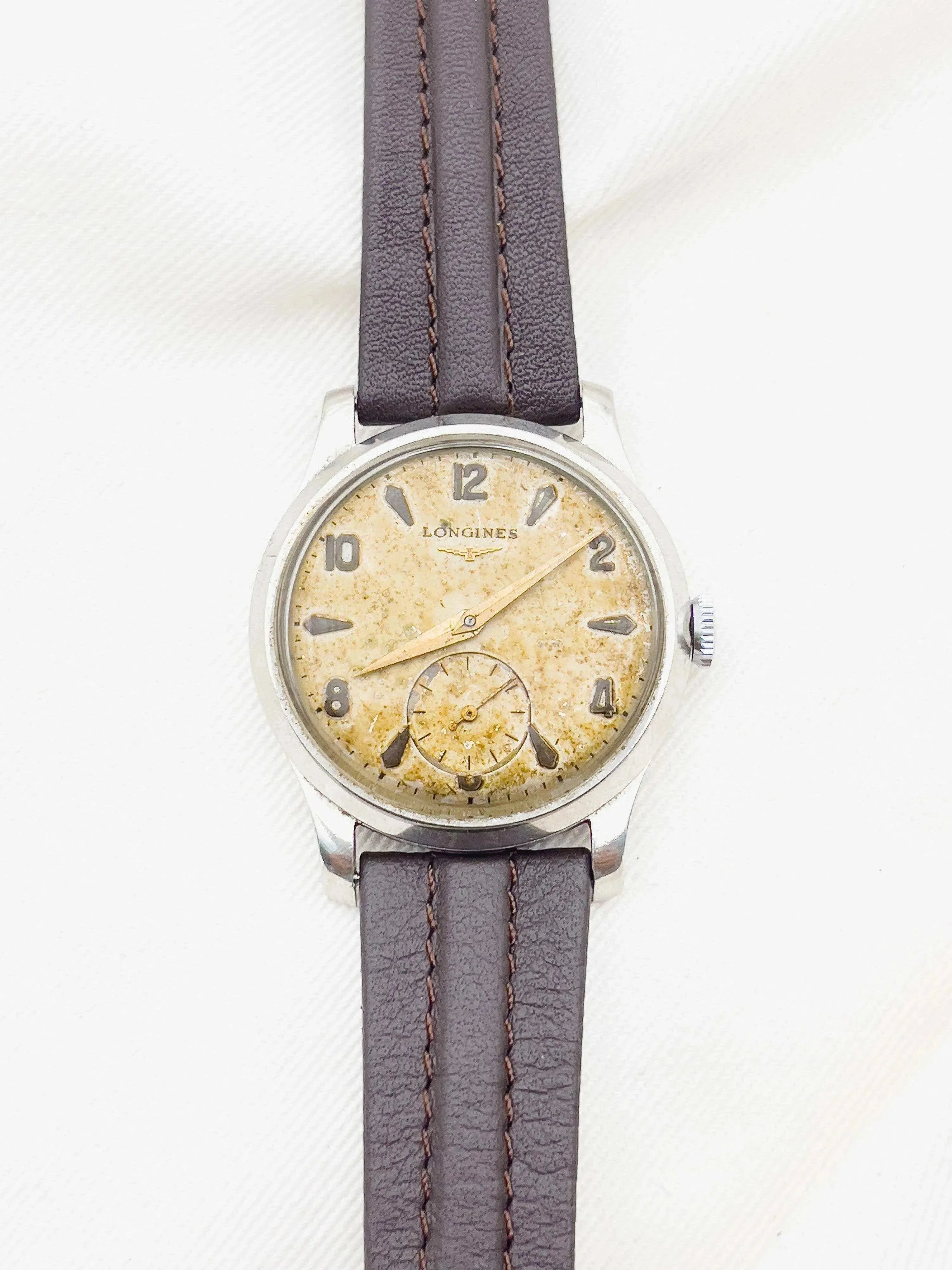 Longines - Patiné Petite Seconde - 1956 - Atelier Victor - Vintage  Shop