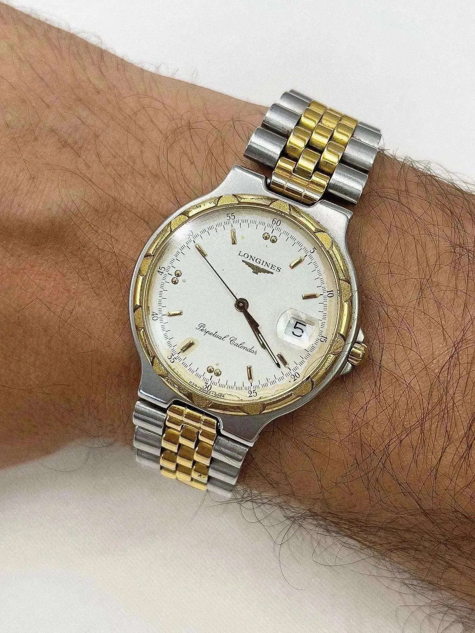Longines - Perpetual Calendar - 1990s - Atelier Victor Paris - Vintage Watch Shop Dubai