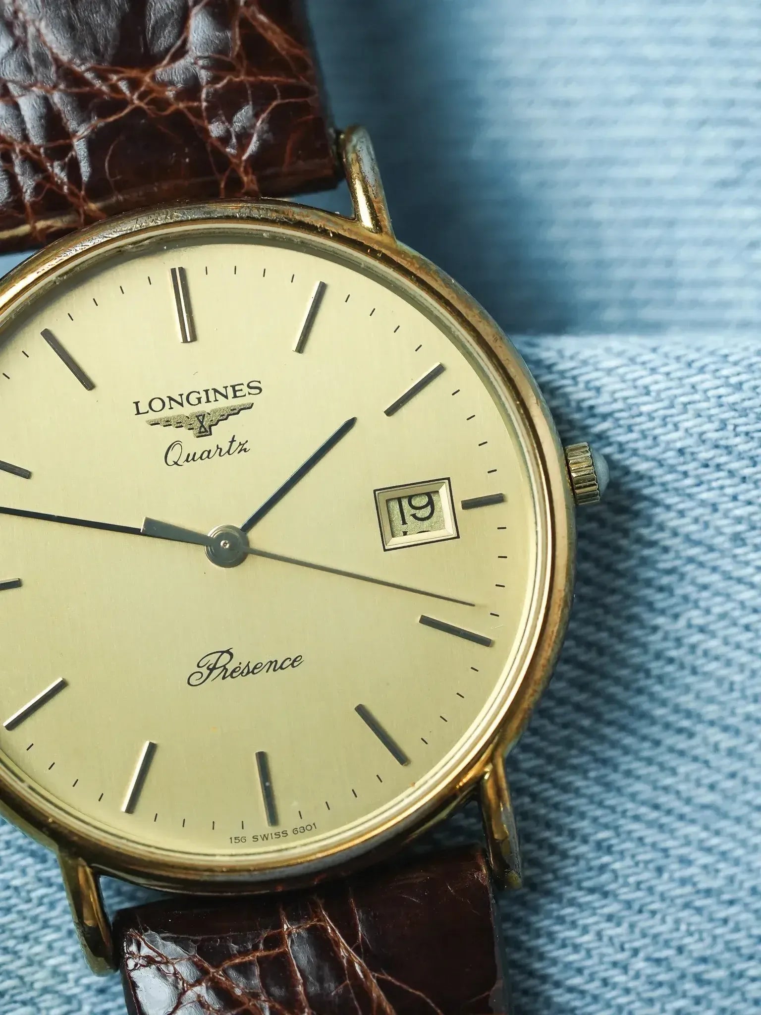 Vintage Longines Presence Watch Extra Gold | Atelier Victor