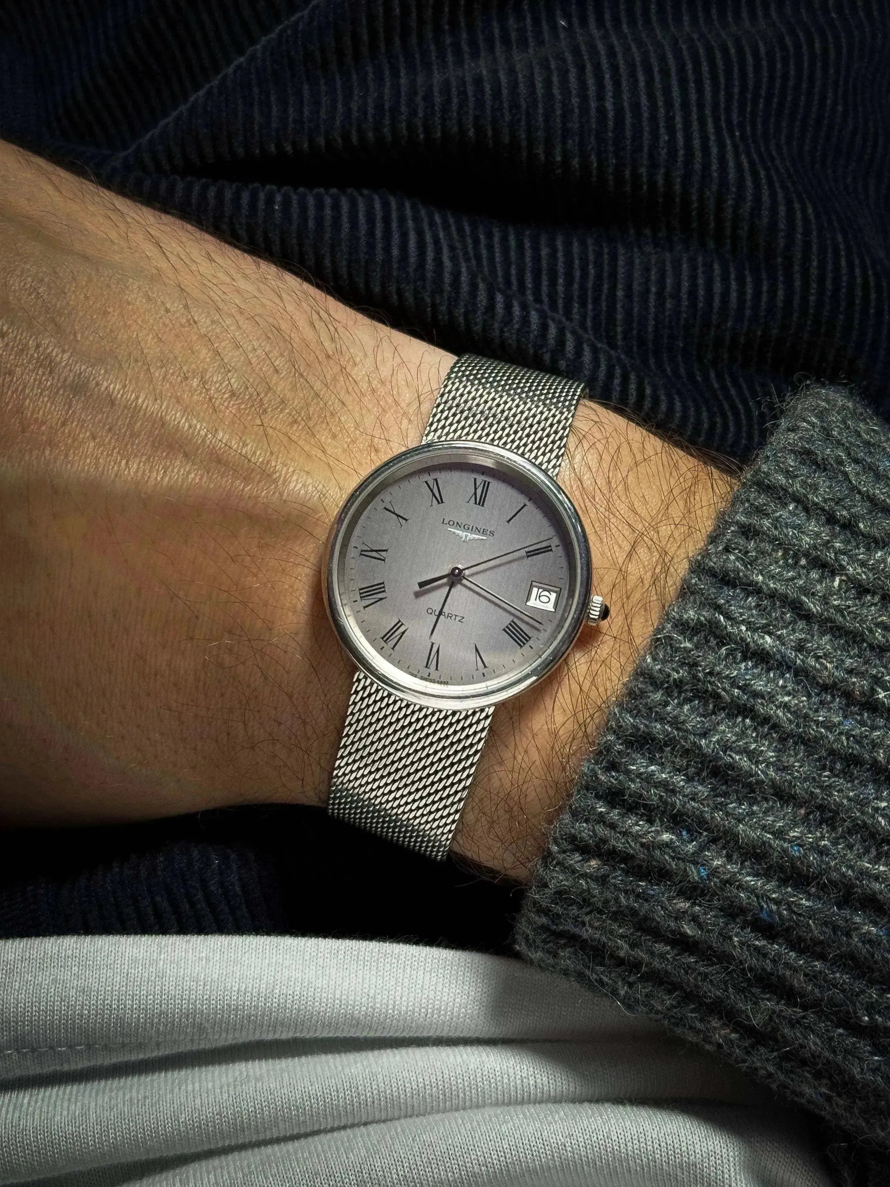 Longines - Romain Full Steel Milanaise - Boîte - 1970s - Atelier Victor