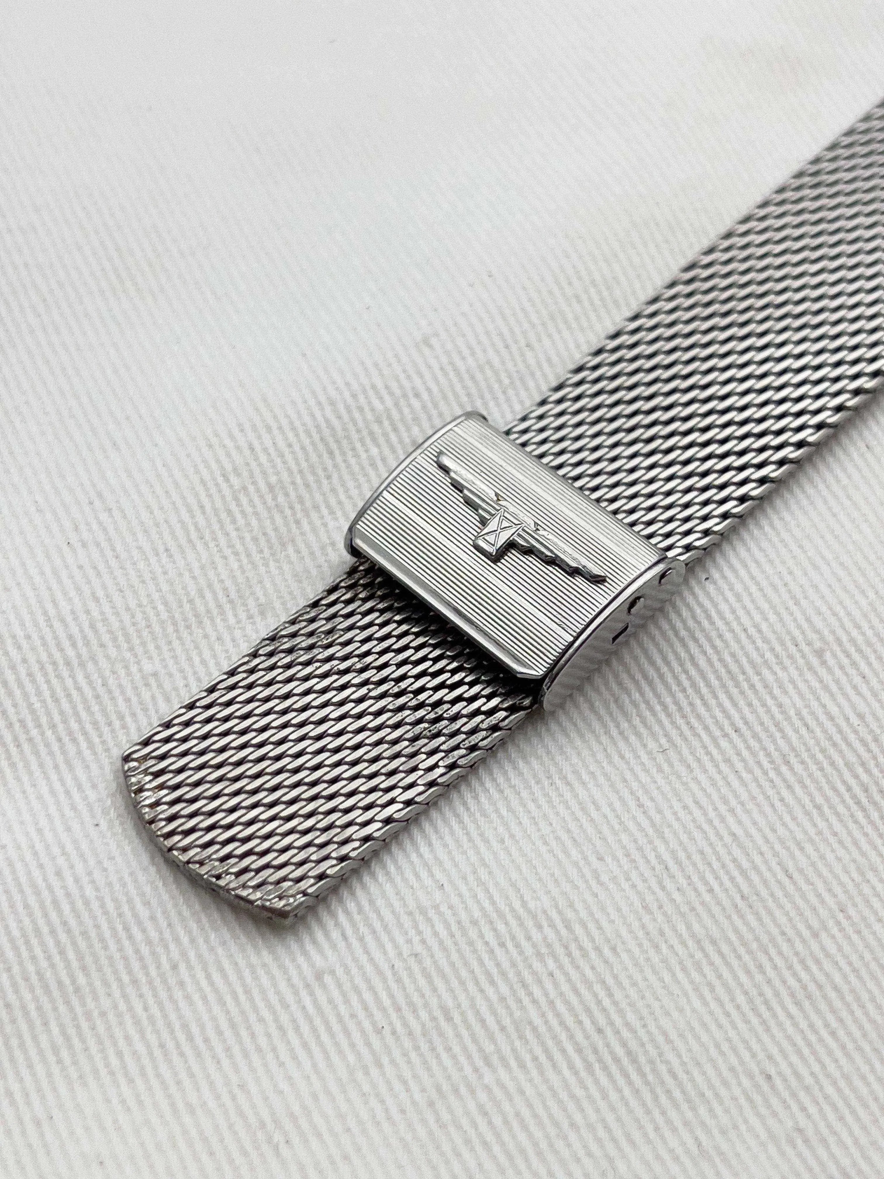 Longines - Romain Full Steel Milanaise - Boîte - 1970s - Atelier Victor Paris - Vintage Watch Shop Dubai