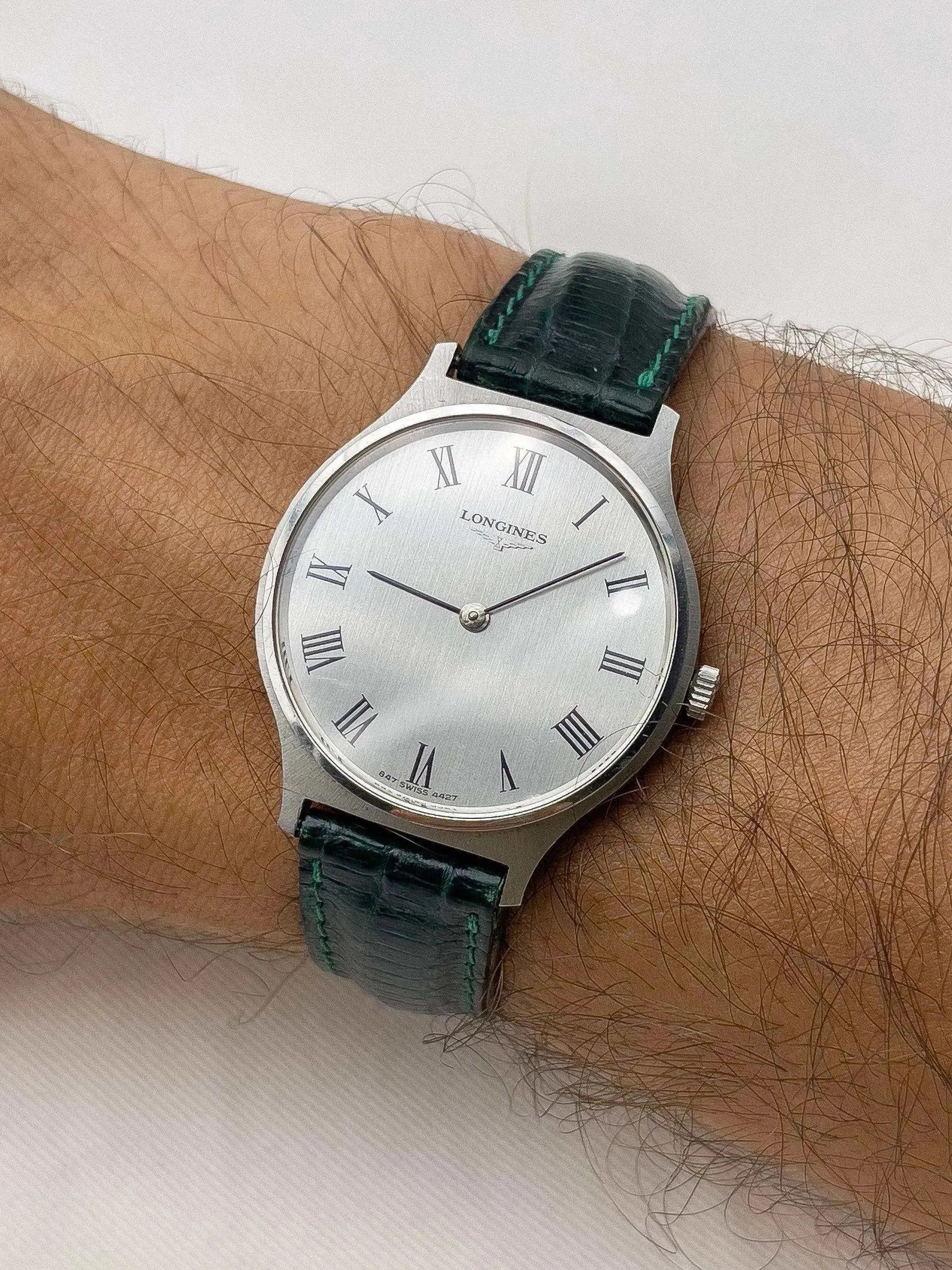 Longines - Romain Silver - 1977 - Atelier Victor Paris - Vintage Watch Shop Dubai