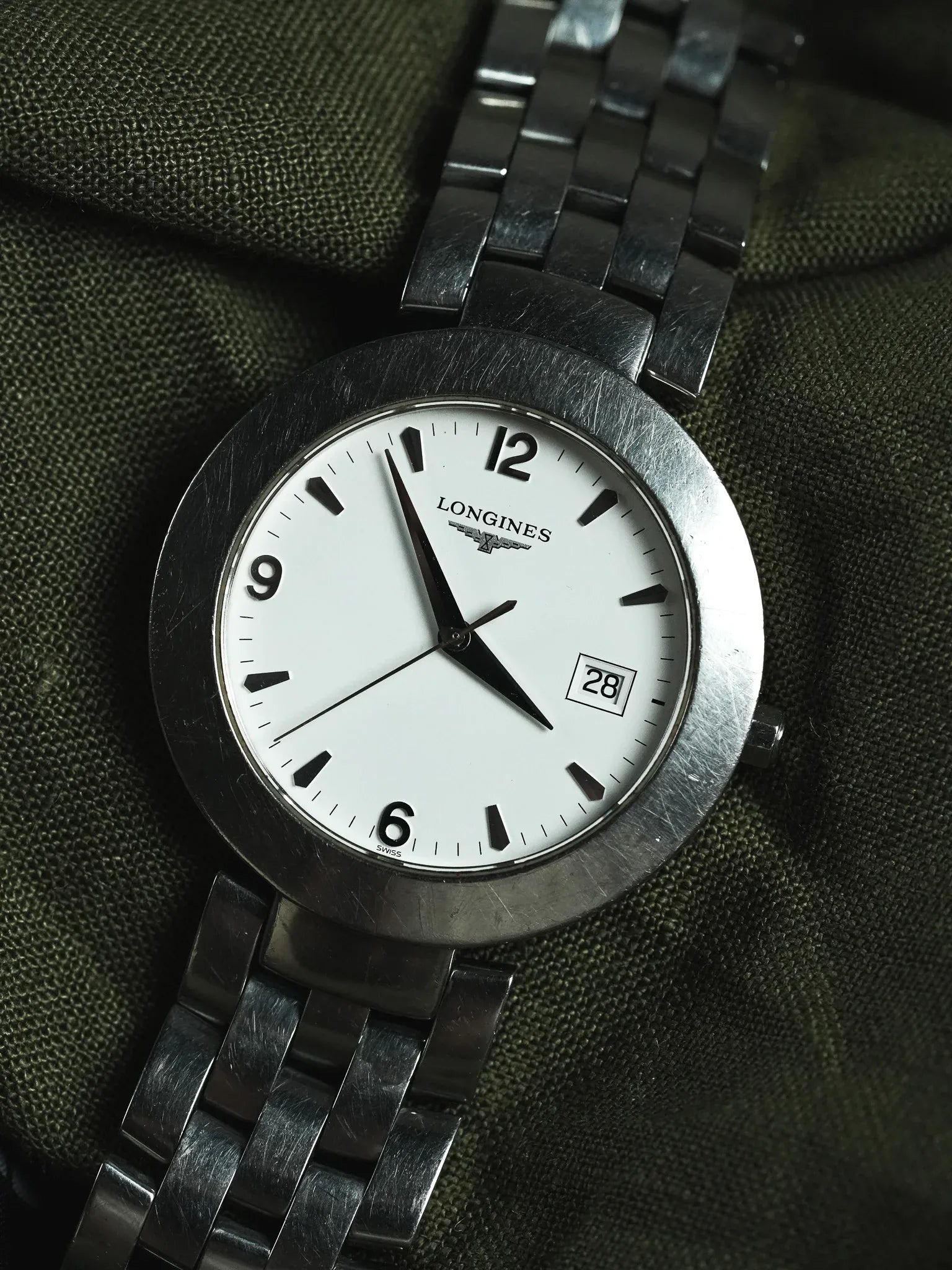 Longines - Ronde Acier Quartz 37mm - 1990s - Atelier Victor