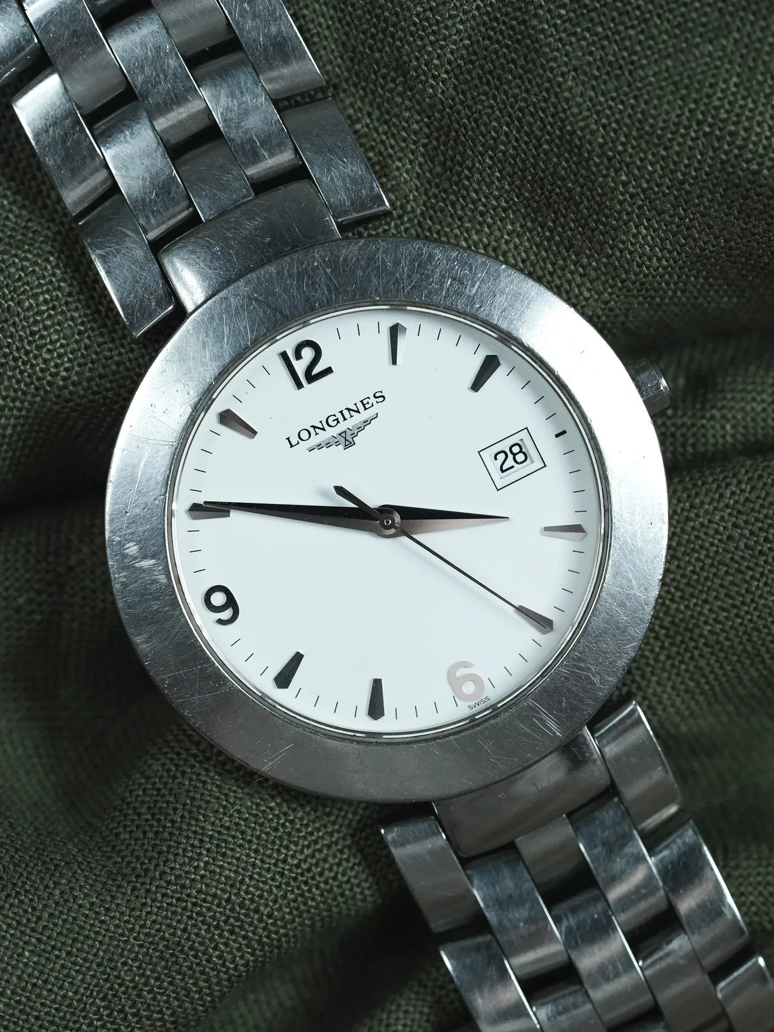 Longines - Ronde Acier Quartz 37mm - 1990s - Atelier Victor