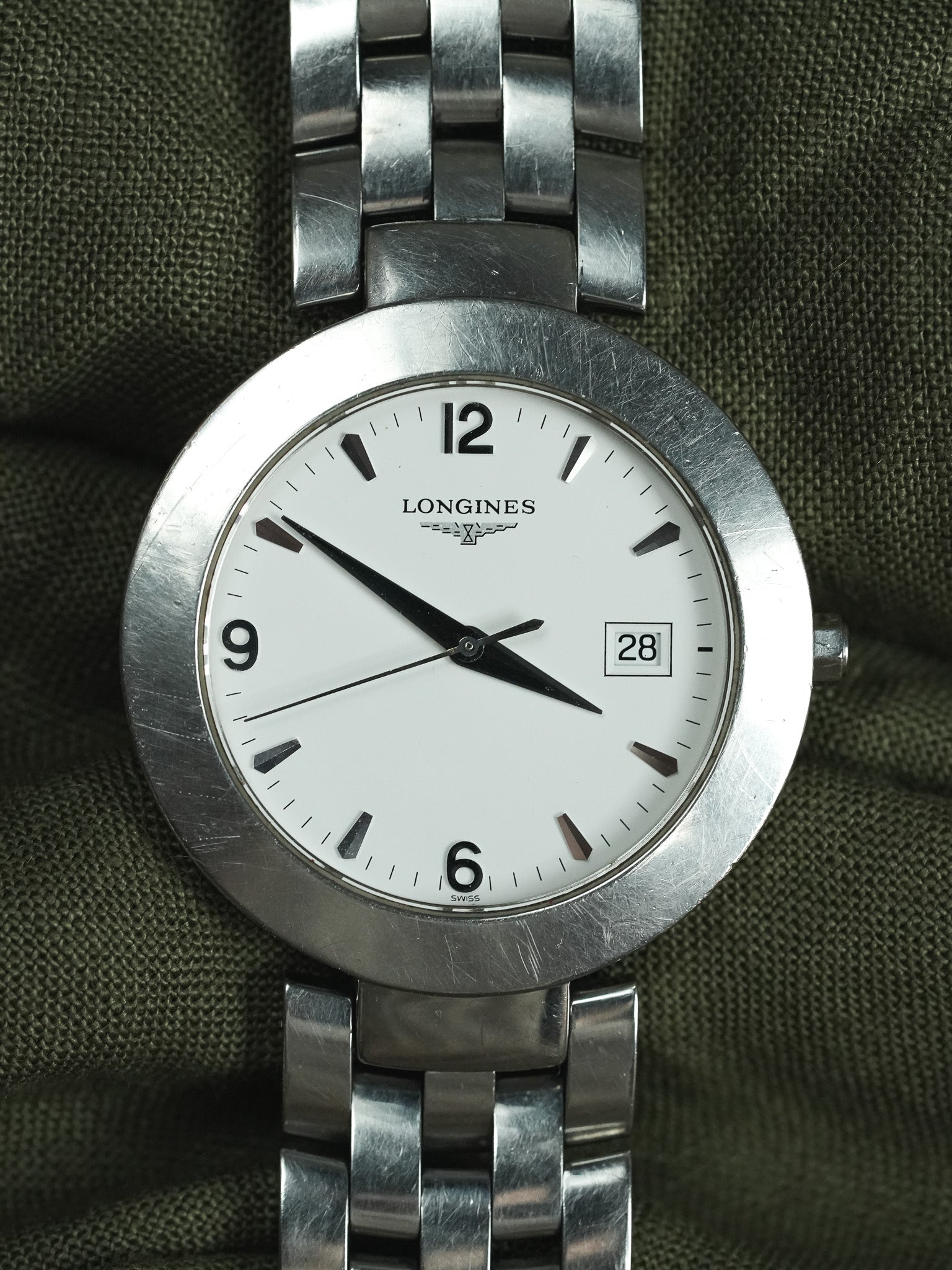 Longines - Ronde Acier Quartz 37mm - 1990s - Atelier Victor - Vintage  Shop