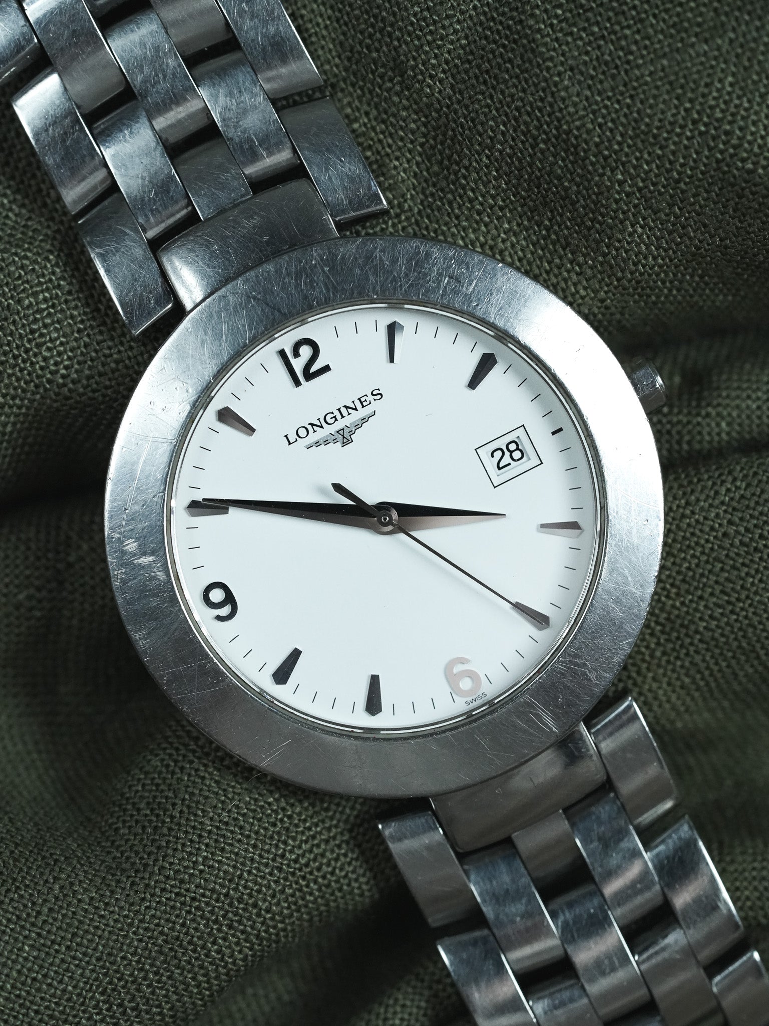 Longines - Ronde Acier Quartz 37mm - 1990s - Atelier Victor - Vintage  Shop