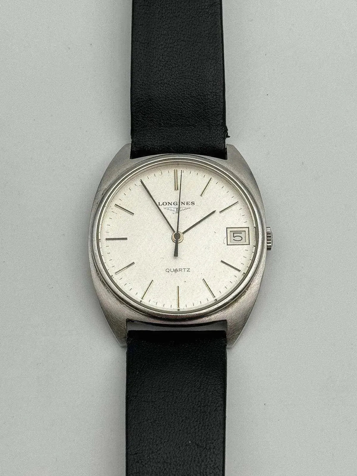 Longines - Silver Linen Dial - 1978 - Atelier Victor Paris - Vintage Watch Shop Dubai