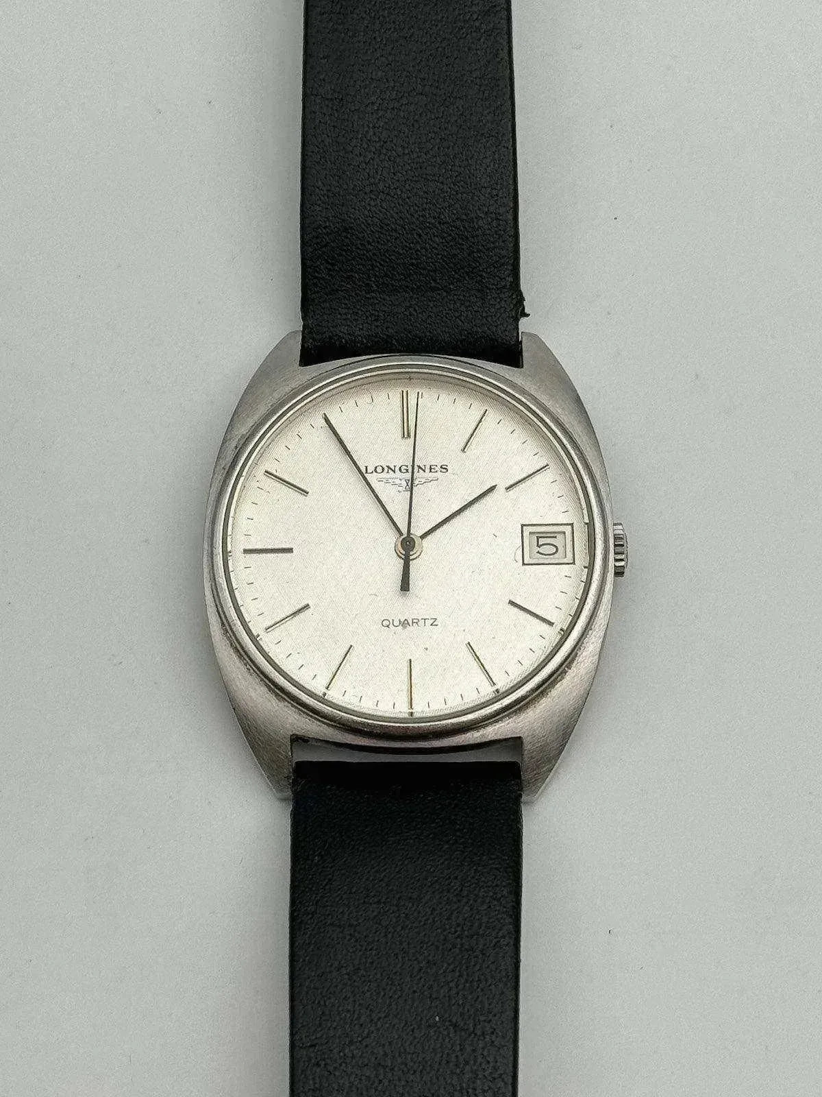 Longines - Silver Linen Dial - 1978 - Atelier Victor - Vintage  Shop