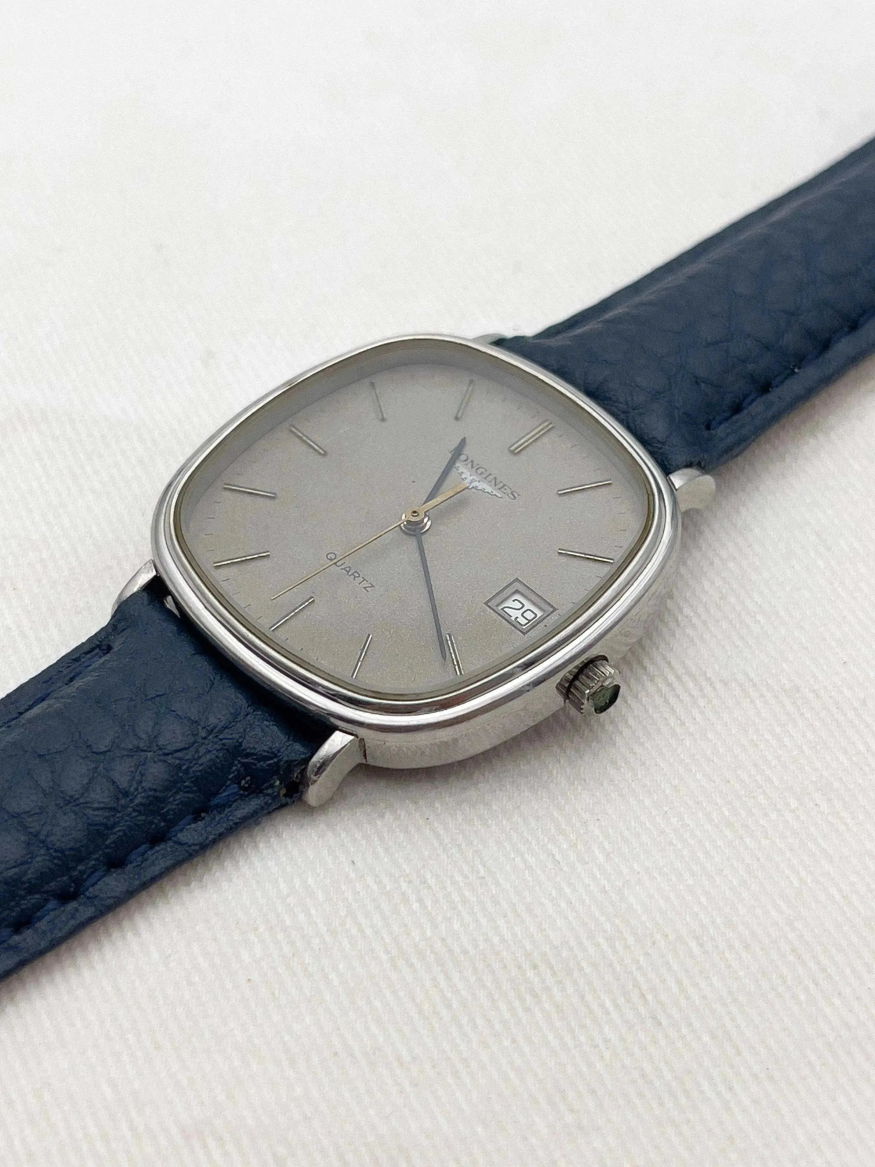Longines - Square Grey - 1979 - Atelier Victor Paris - Vintage Watch Shop Dubai