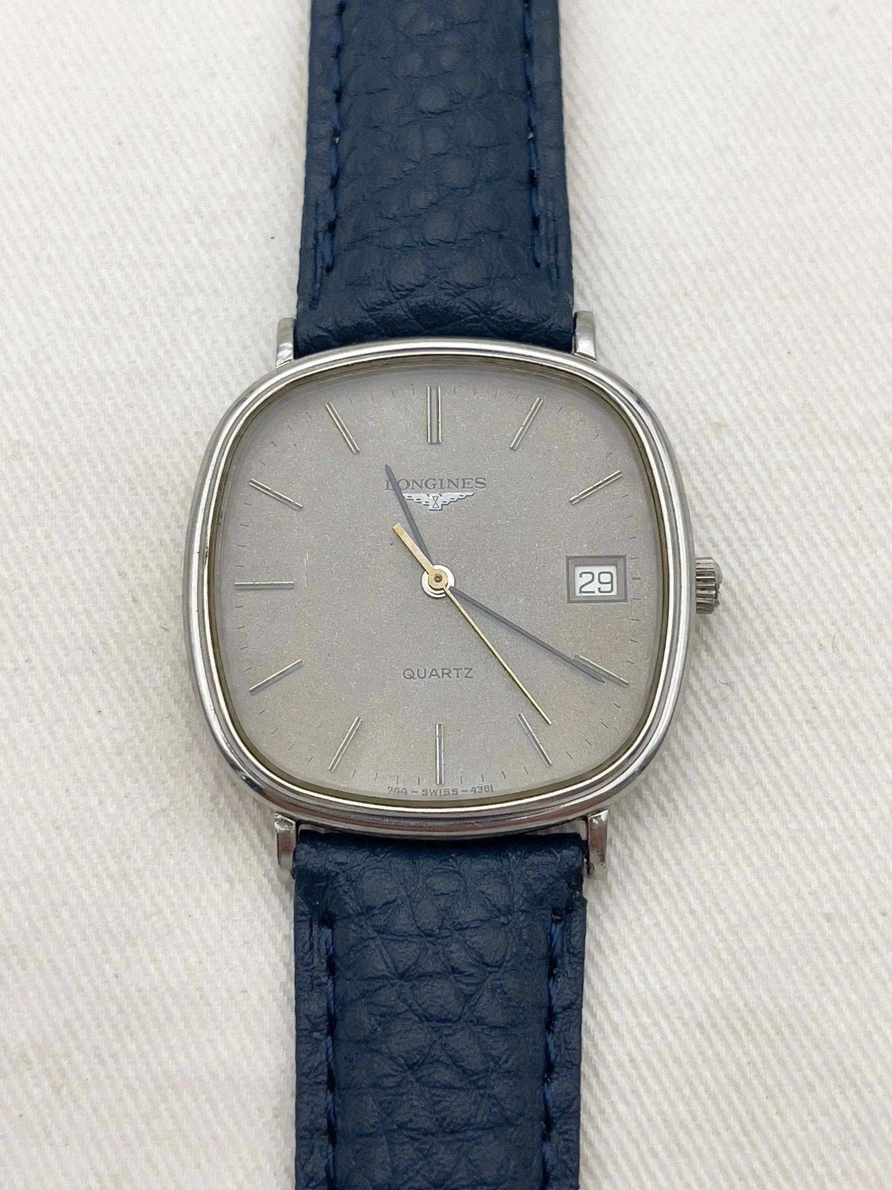 Longines - Square Grey - 1979 - Atelier Victor Paris - Vintage Watch Shop Dubai