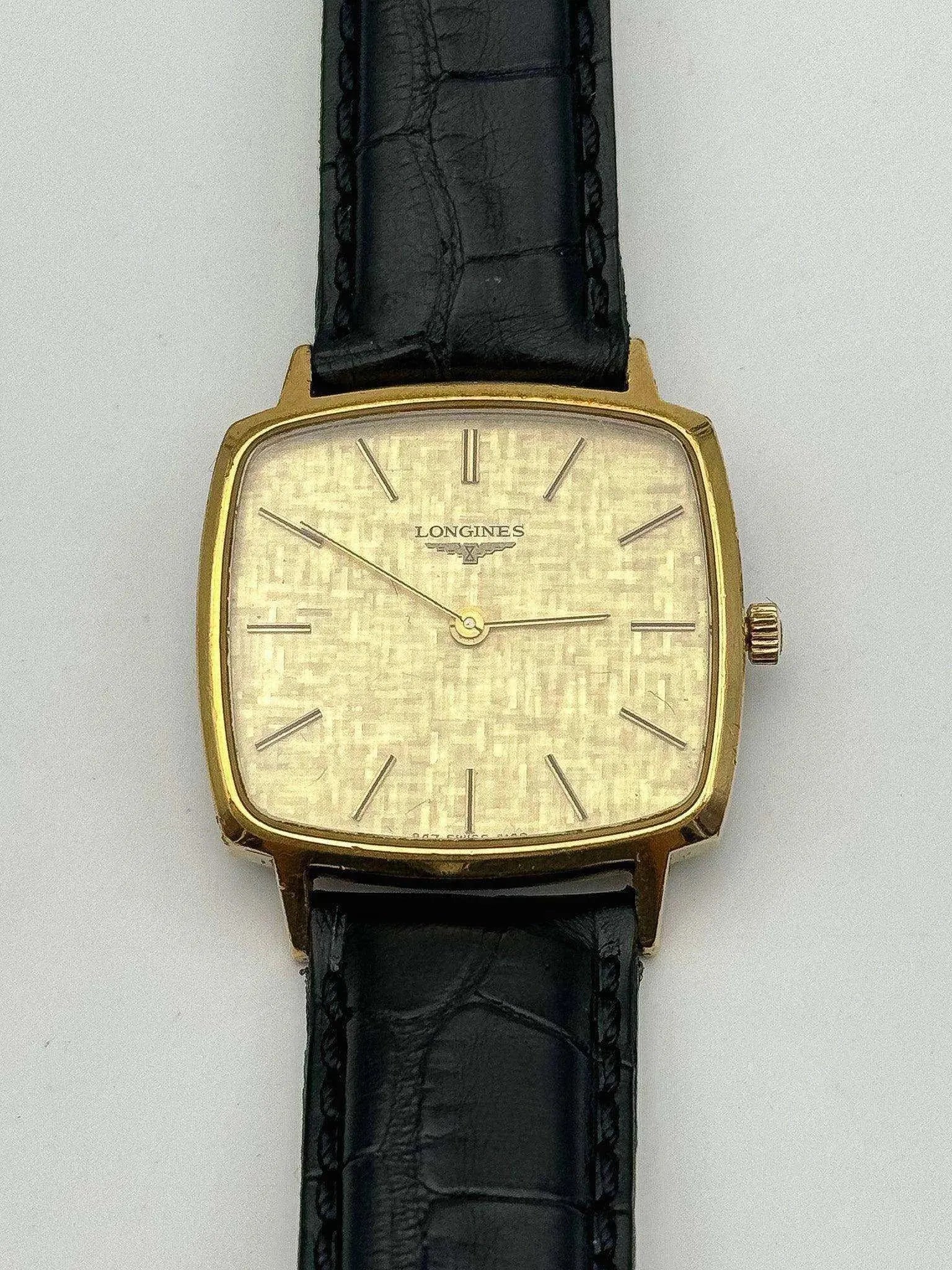 Longines - Square Tapissé - FULL SET - 1977 - Atelier Victor Paris - Vintage Watch Shop Dubai