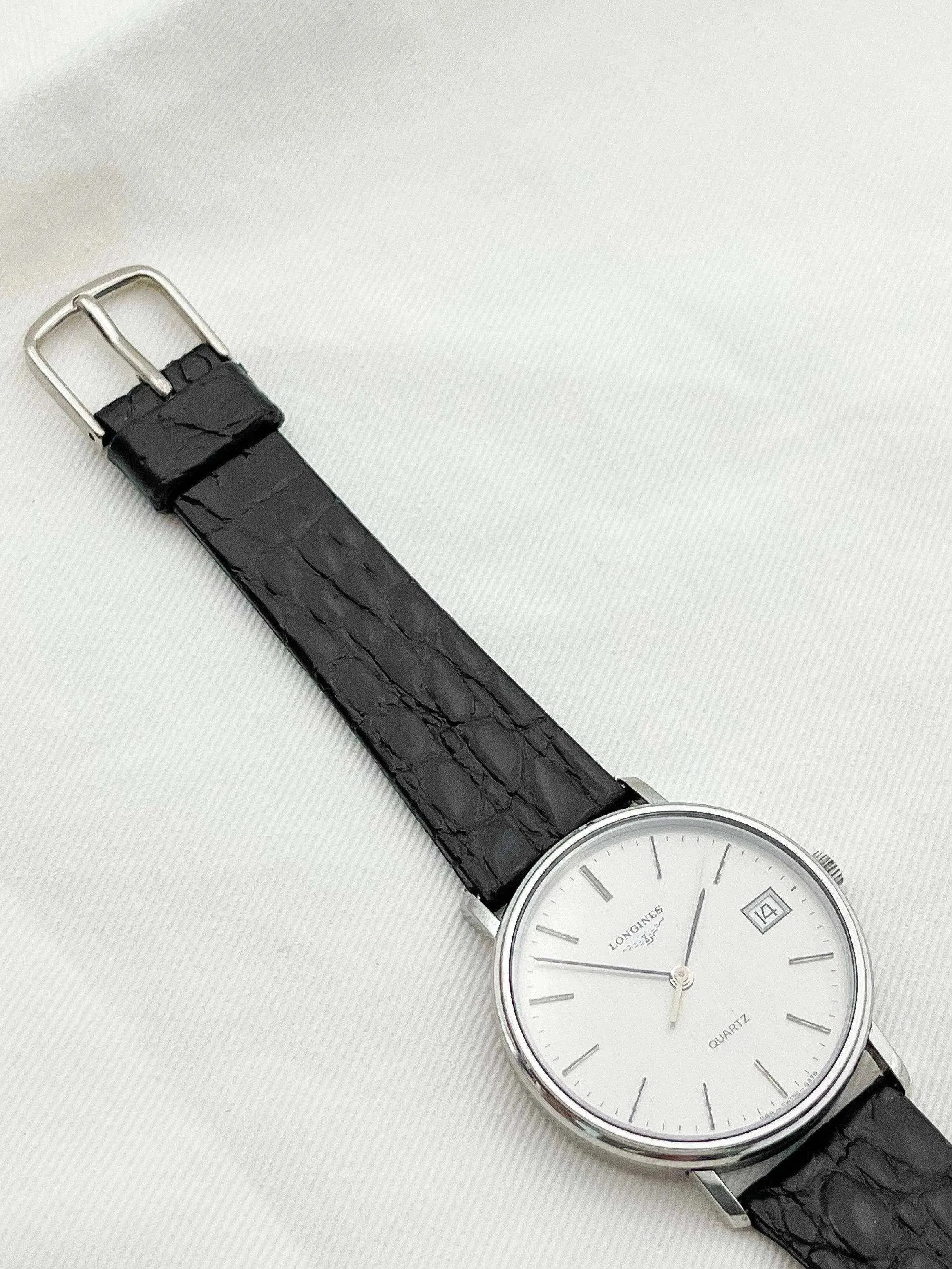 Longines - Steel Dial Date - 1984 - Atelier Victor Paris - Vintage Watch Shop Dubai