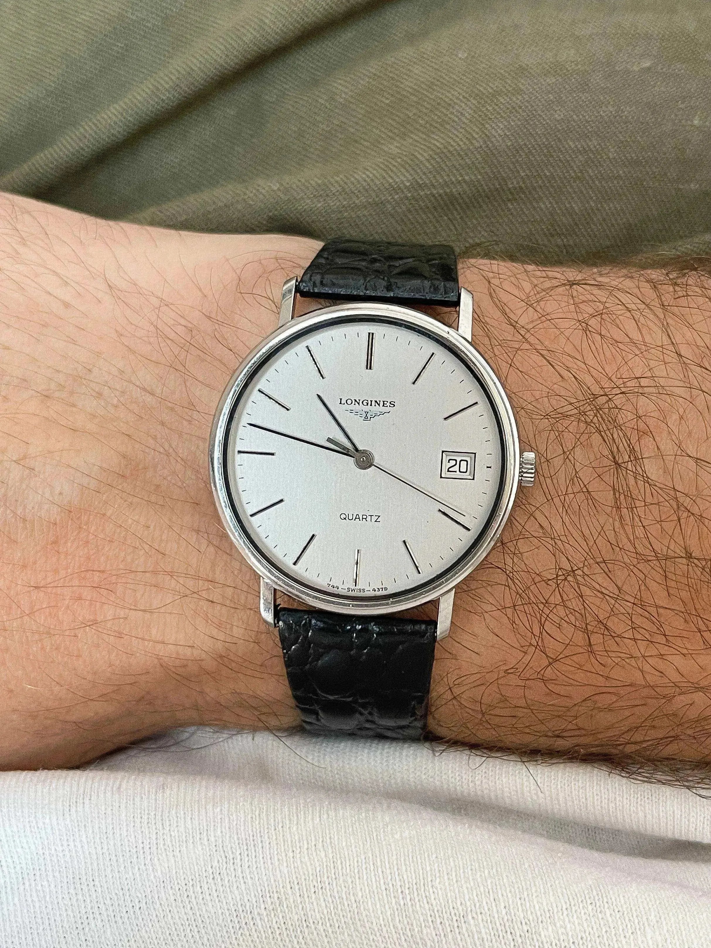 Longines - Steel Dial Date - 1984 - Atelier Victor Paris - Vintage Watch Shop Dubai