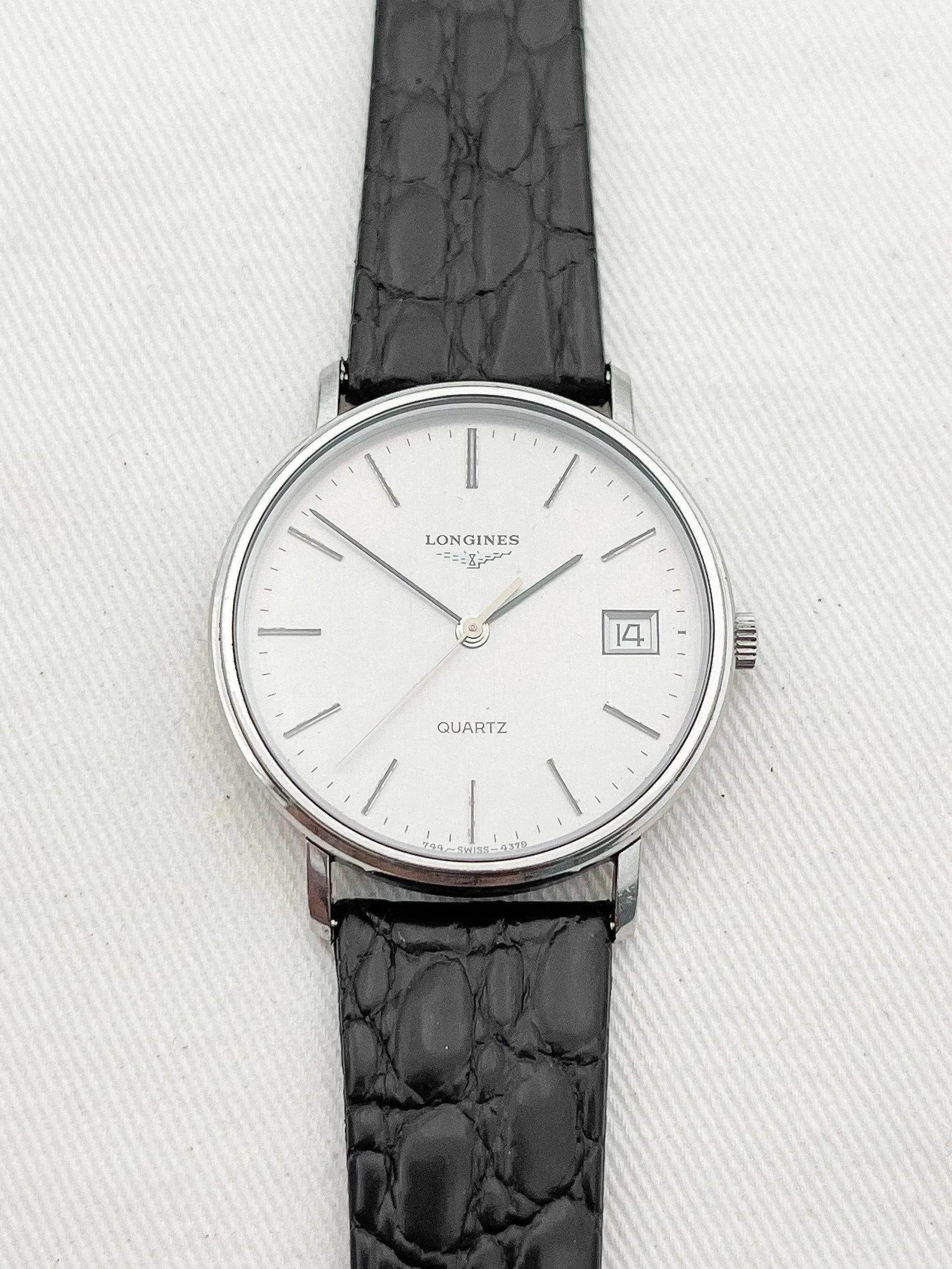 Longines - Steel Dial Date - 1984 - Atelier Victor Paris - Vintage Watch Shop Dubai