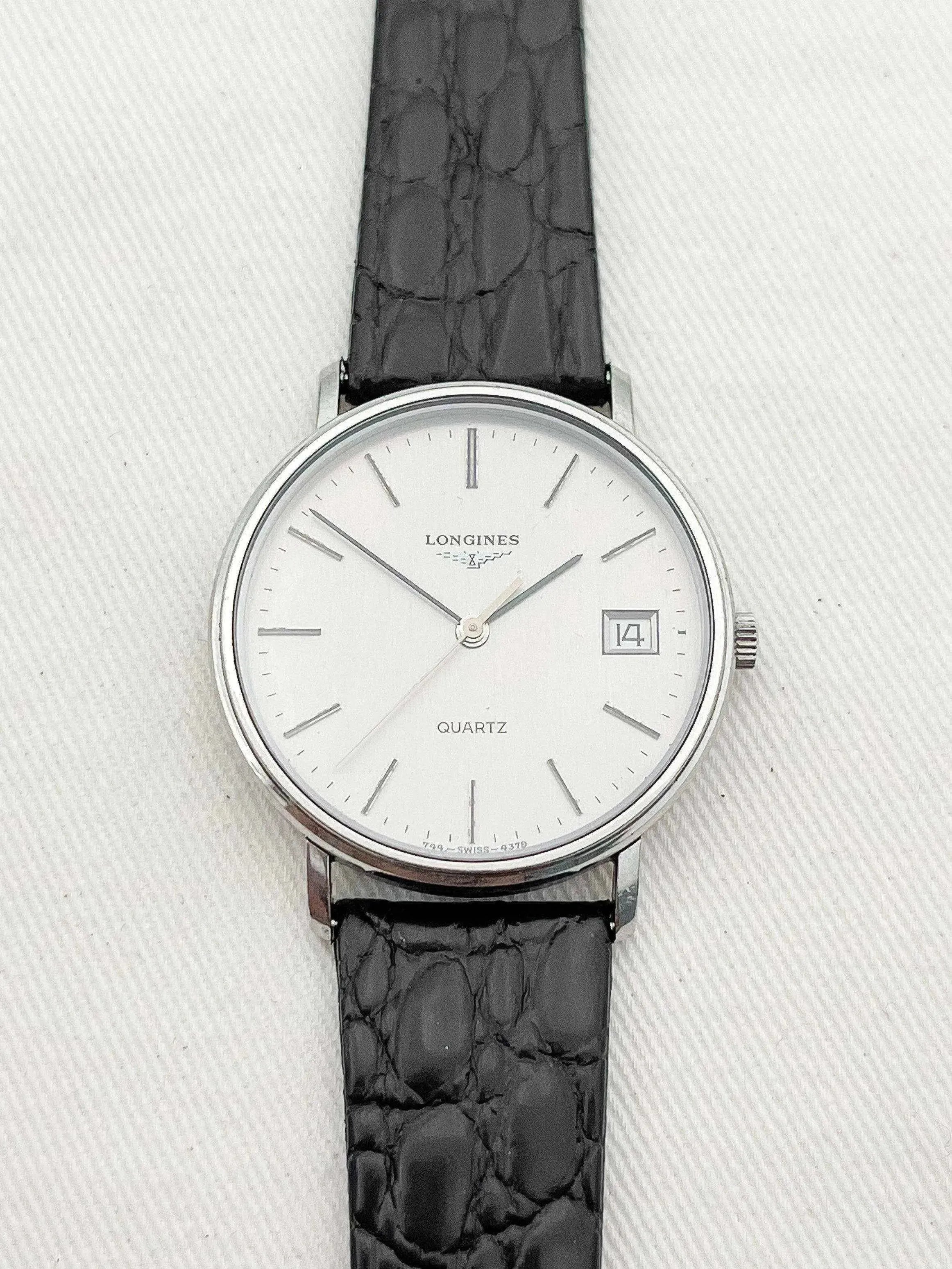 Longines - Steel Dial Date - 1984 - Atelier Victor - Vintage  Shop